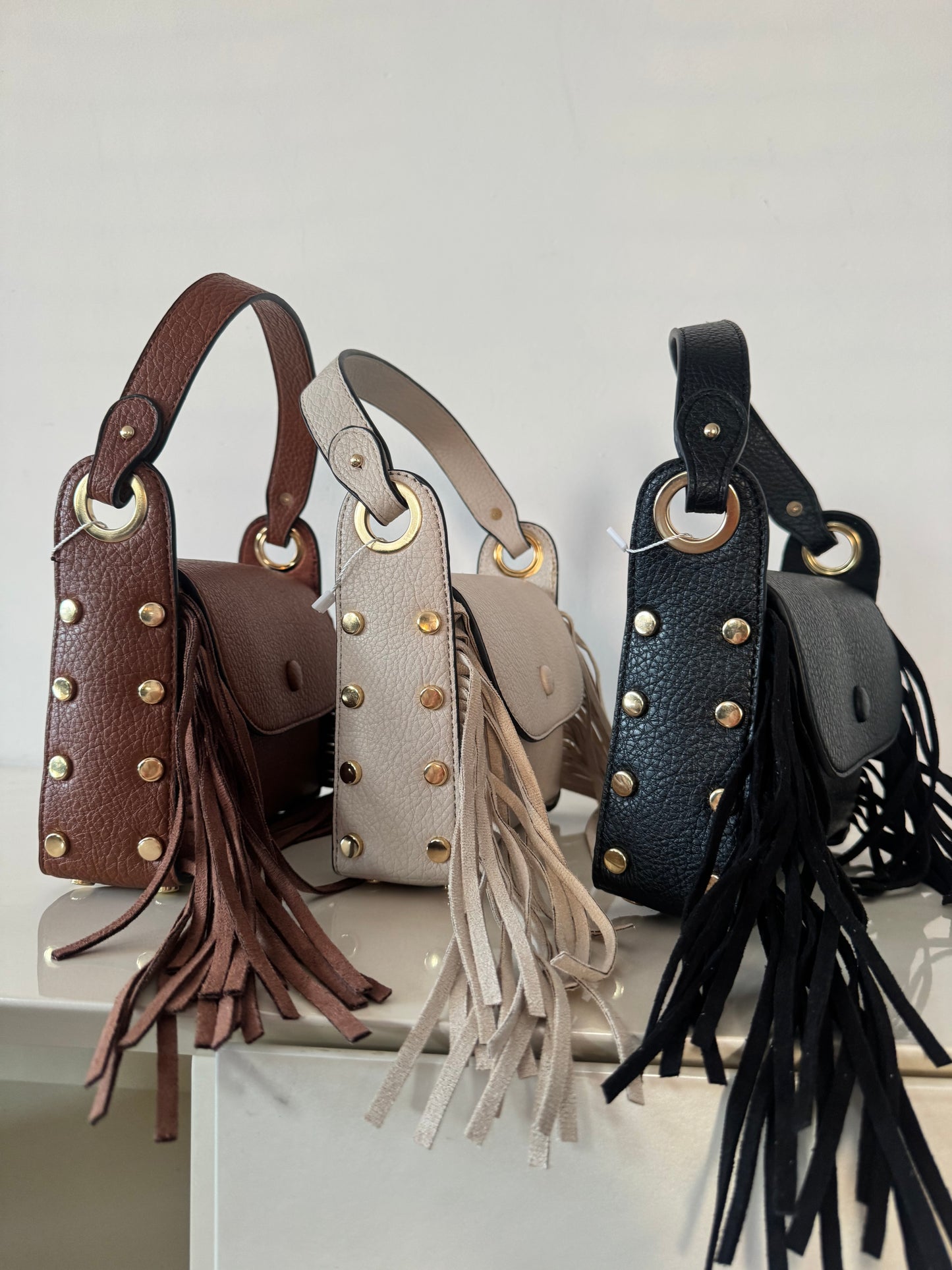 Bolso flecos