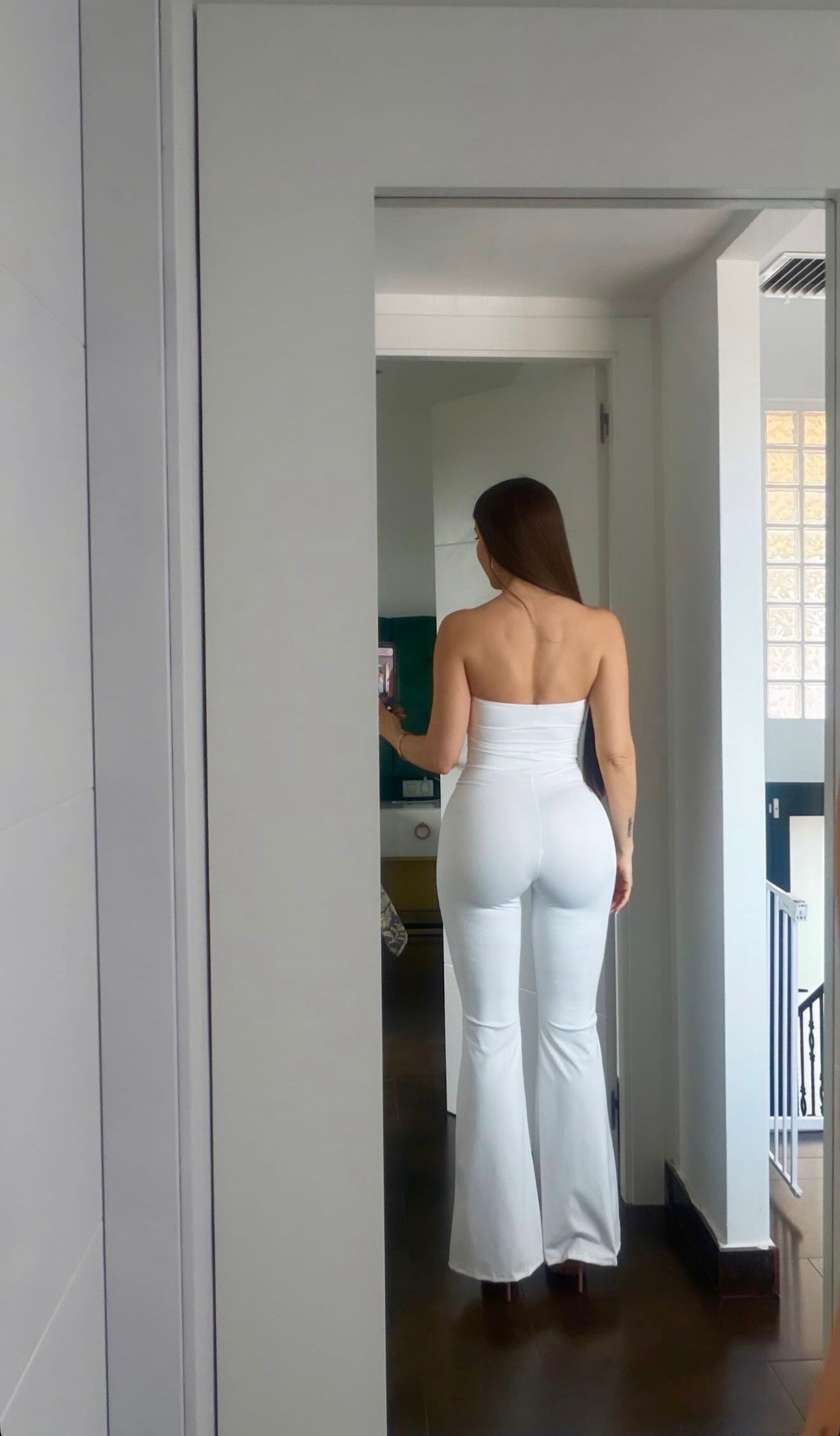 Mono transparente Blanco