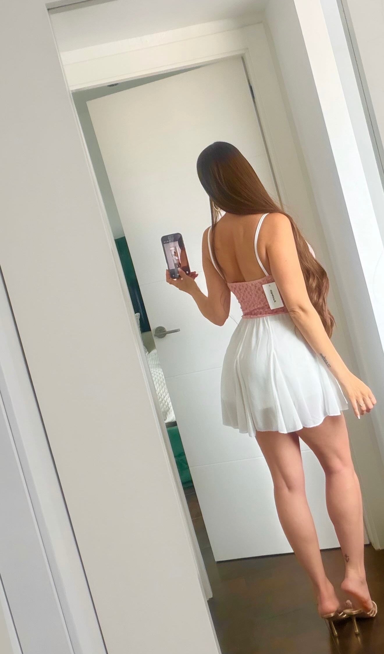 Falda short Gasa