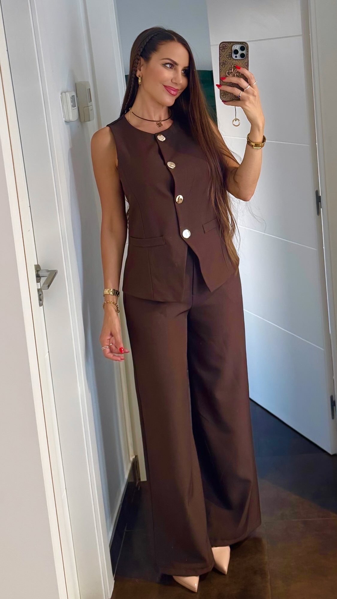 Traje chaleco