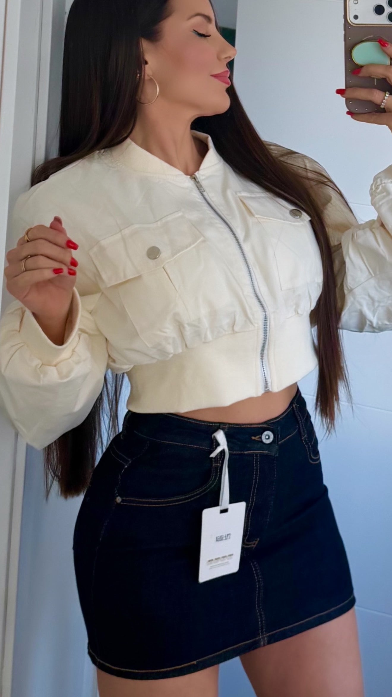 Falda pantalón vaquera