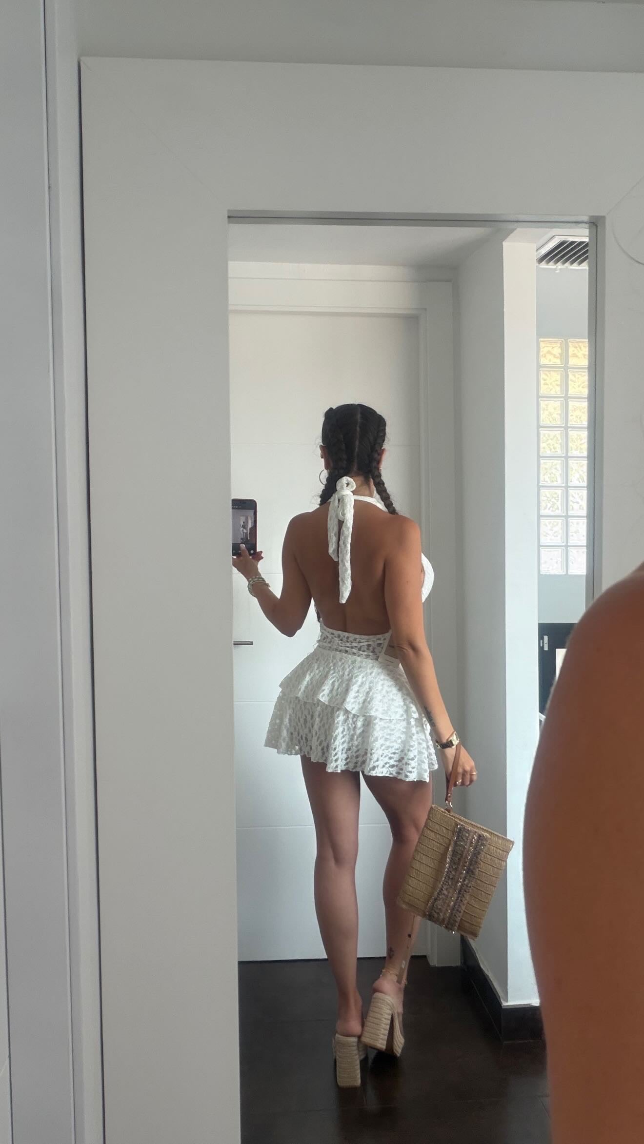 Vestido Mono escote