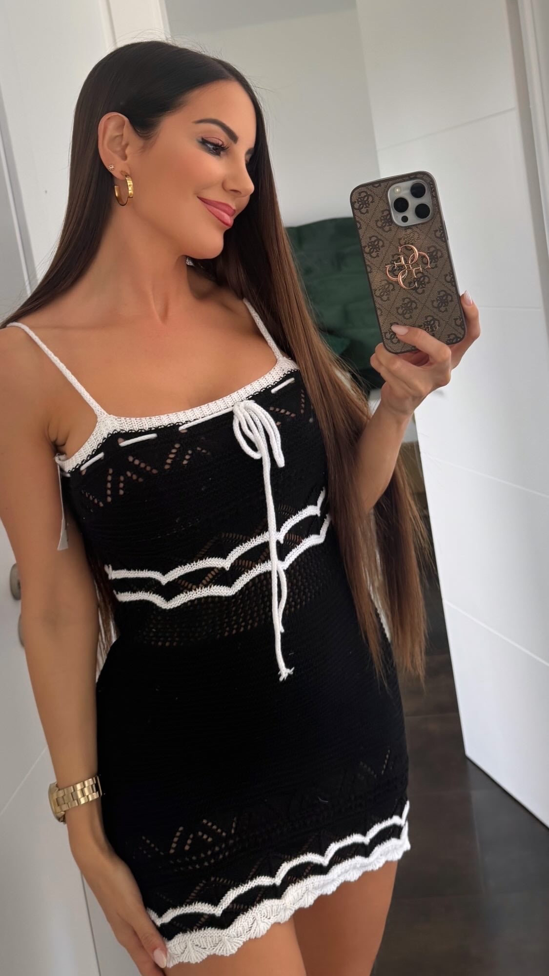 Vestido croche