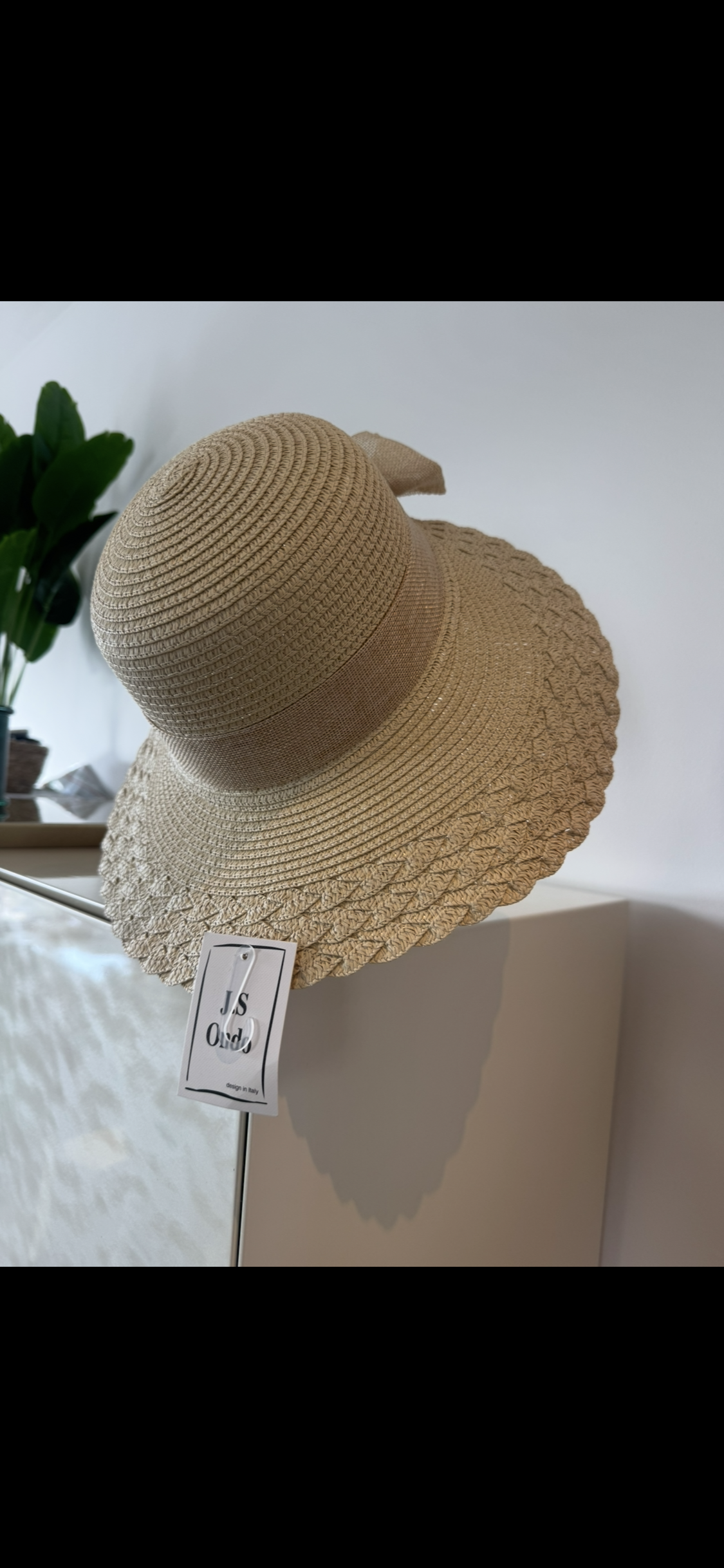 Sombrero pamela lazo