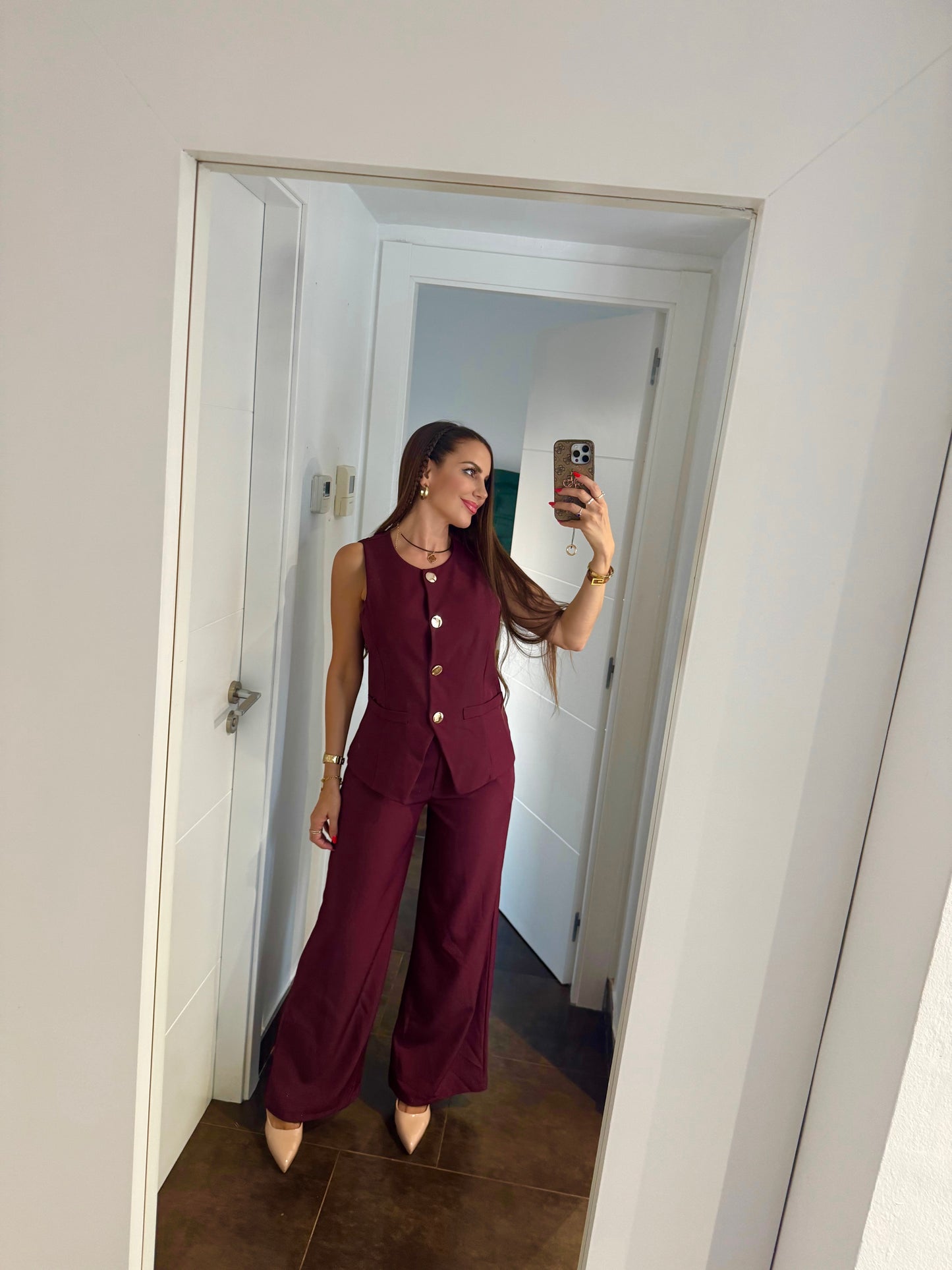 Traje chaleco
