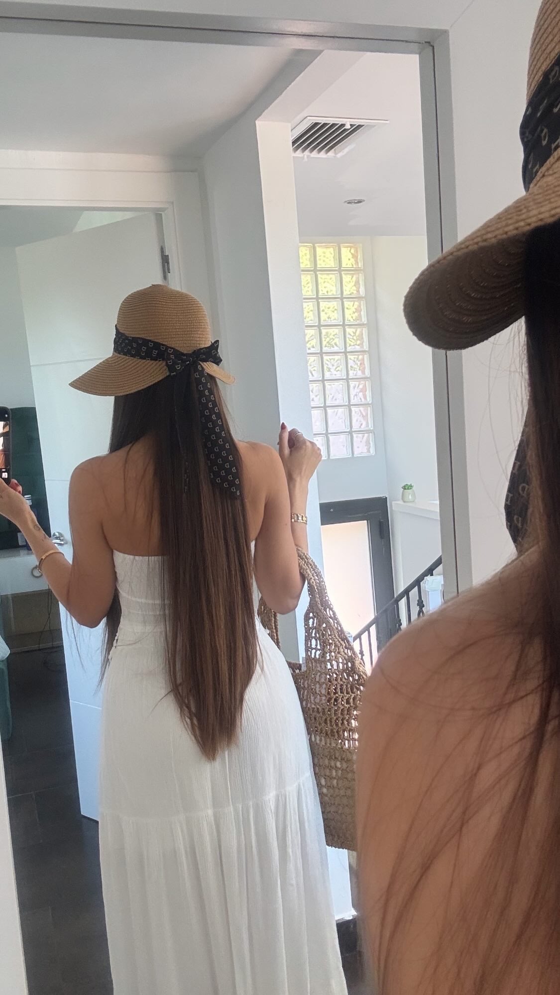 Sombrero pamela Dior