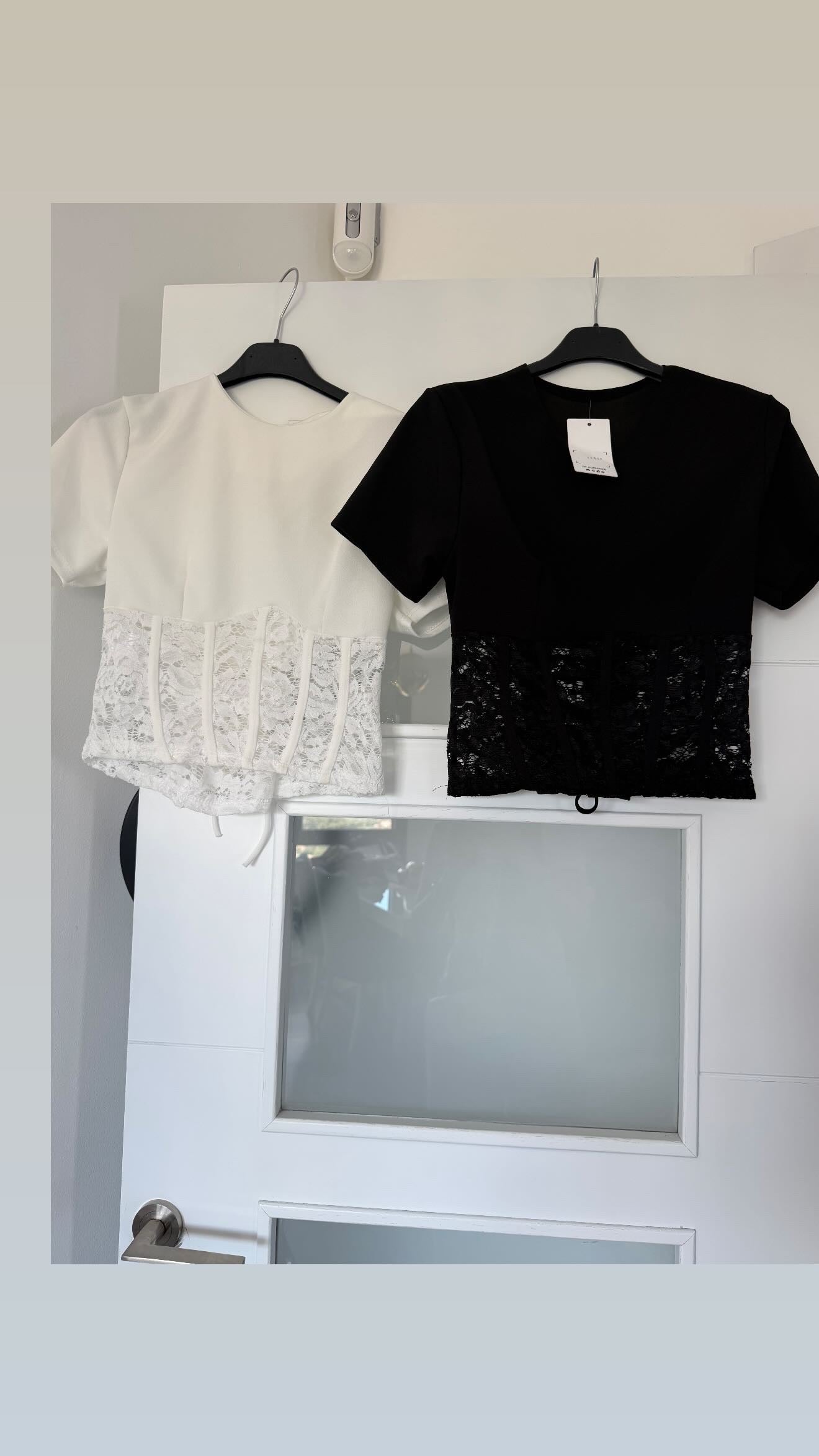 Camiseta combinada