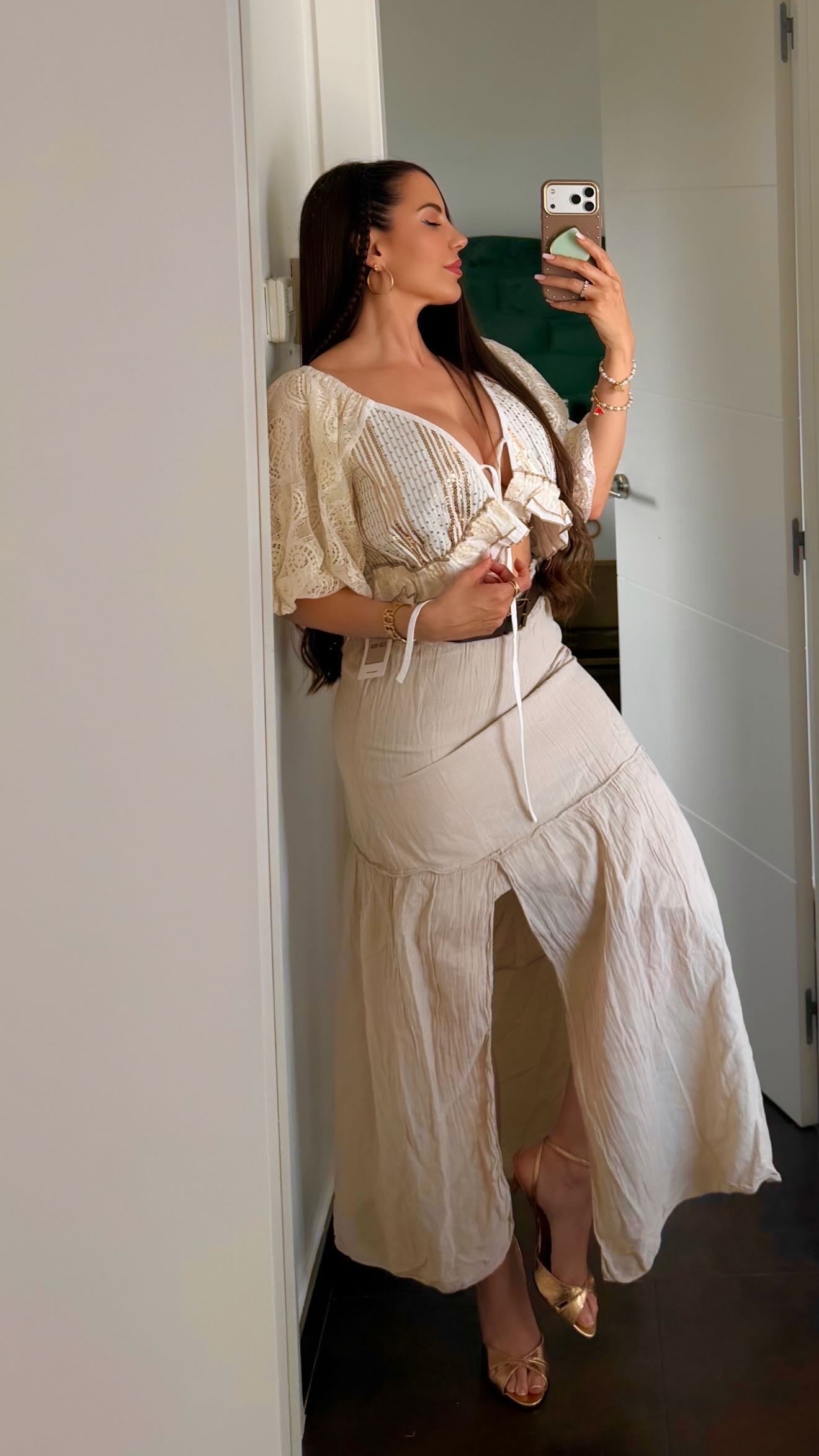 Falda cinturón