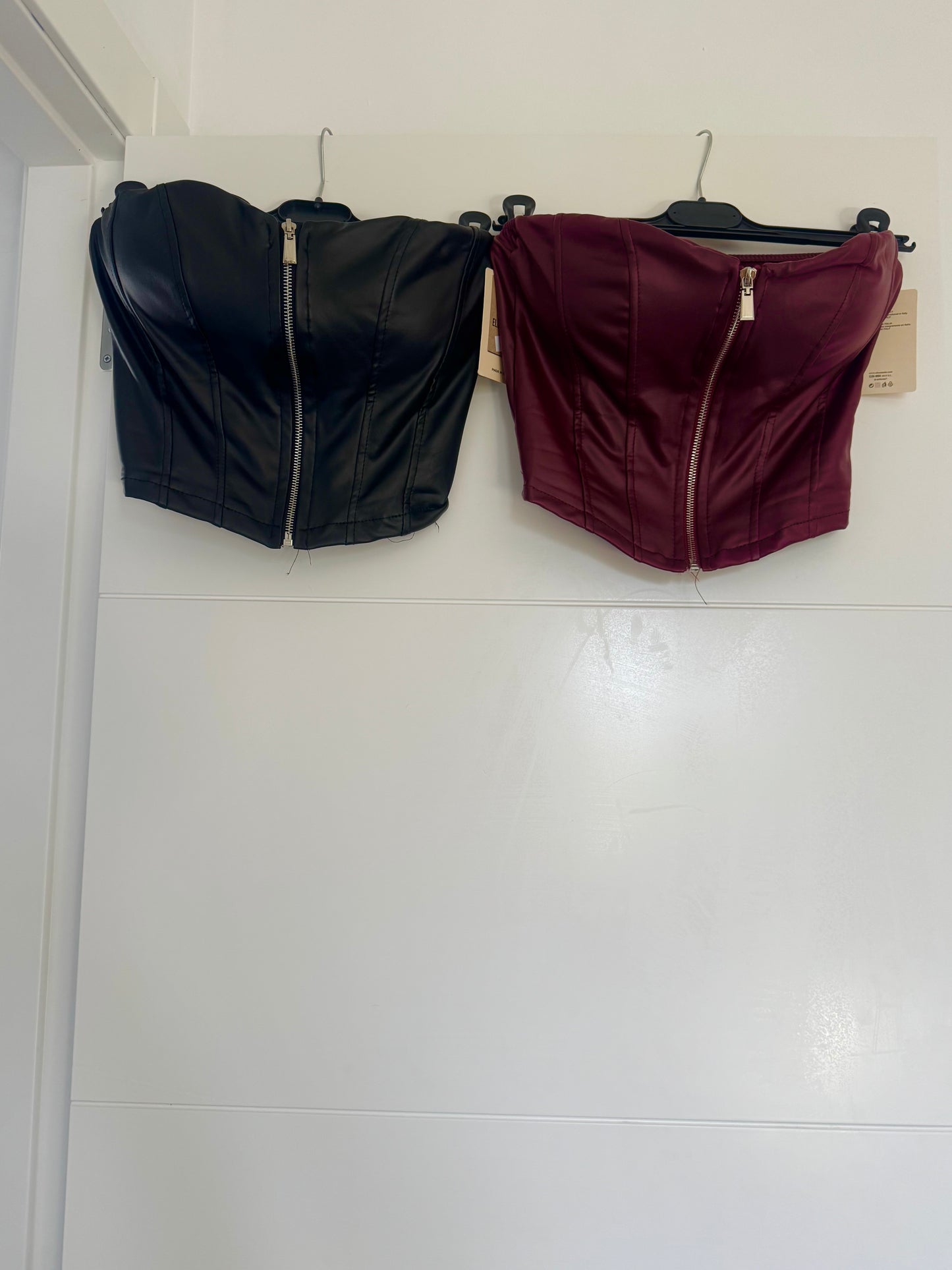 Corset cremallera relleno