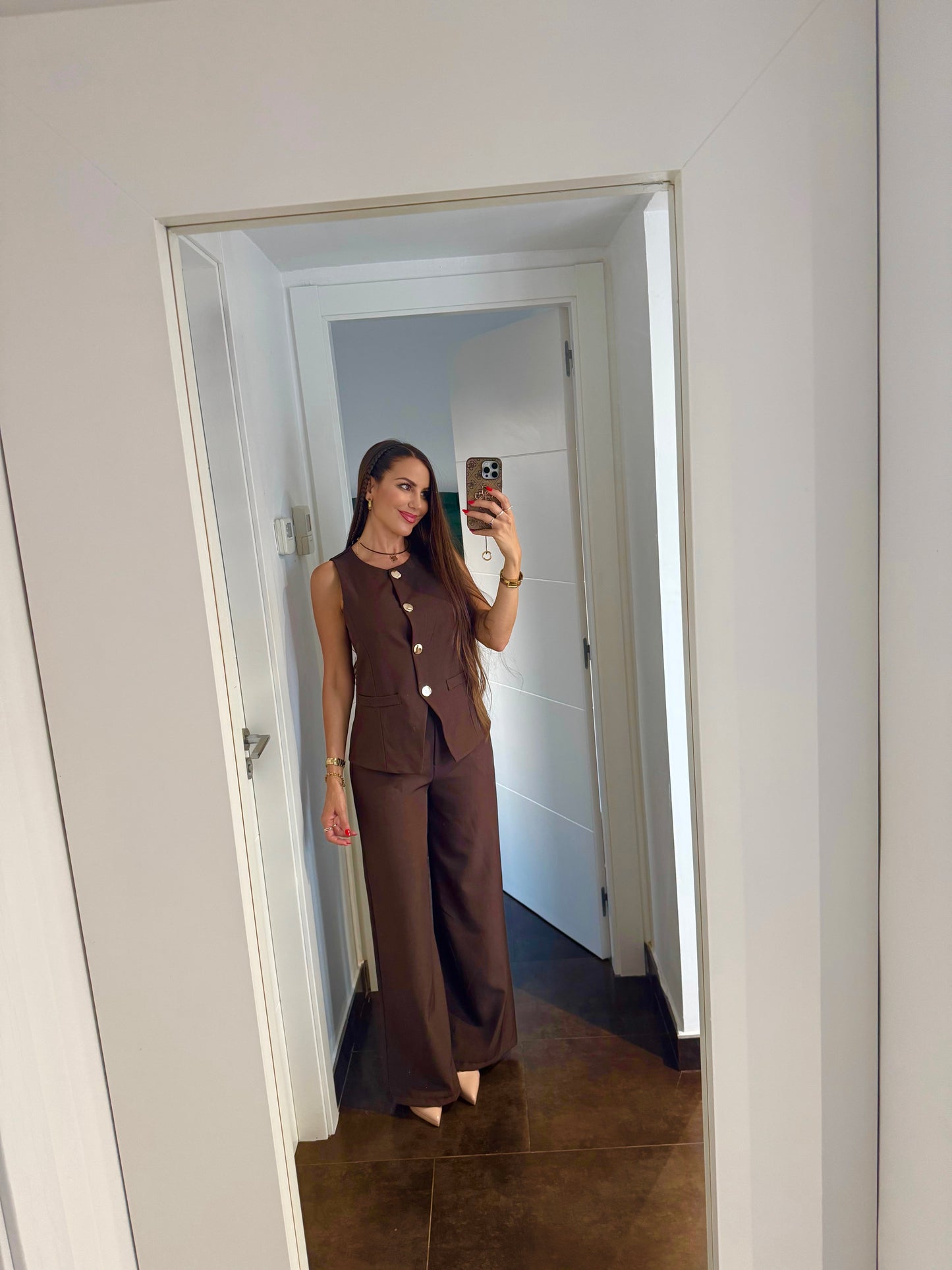 Traje chaleco