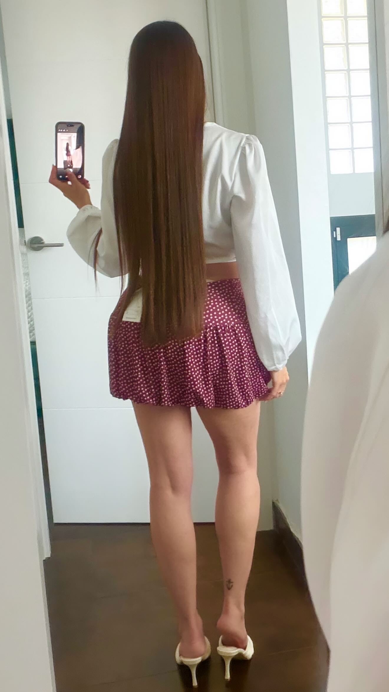 Falda lunares