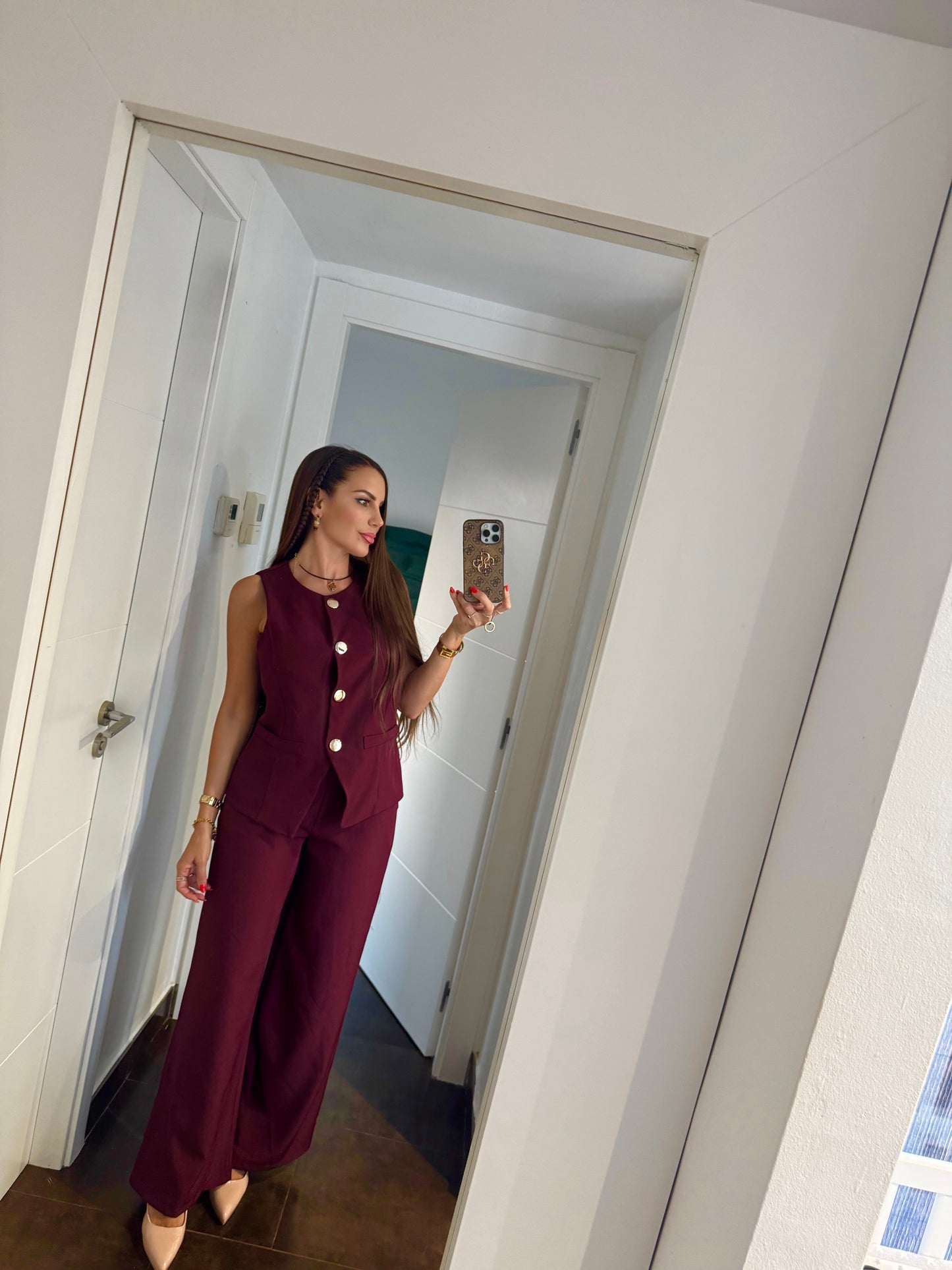 Traje chaleco