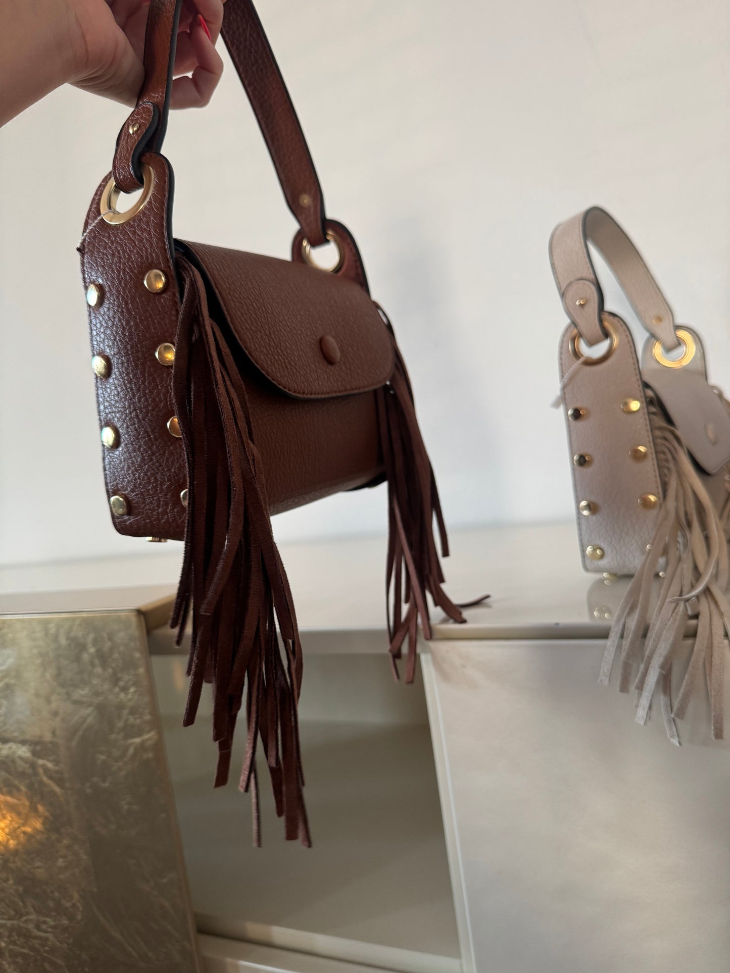 Bolso flecos