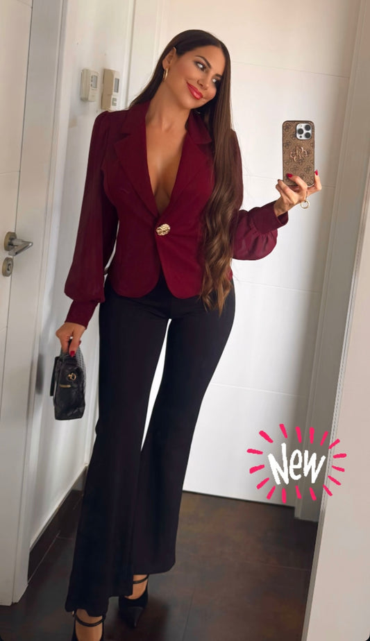 Blusa botón