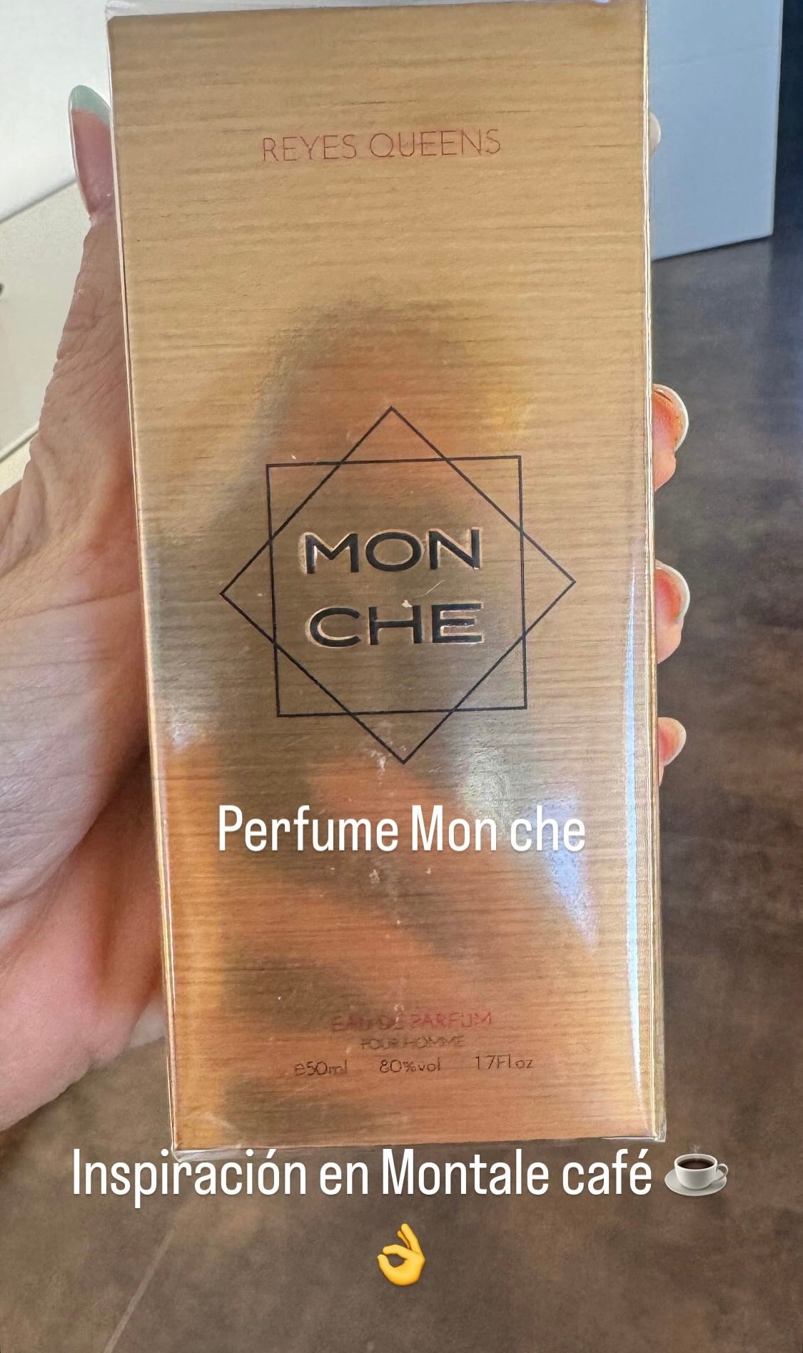 Perfume Mon che inspiración en Montale Café