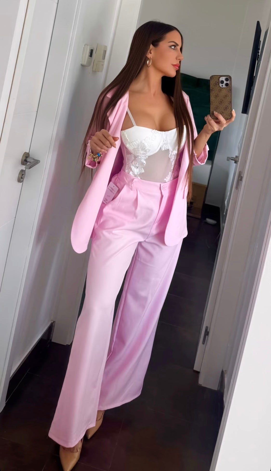Traje dos piezas
