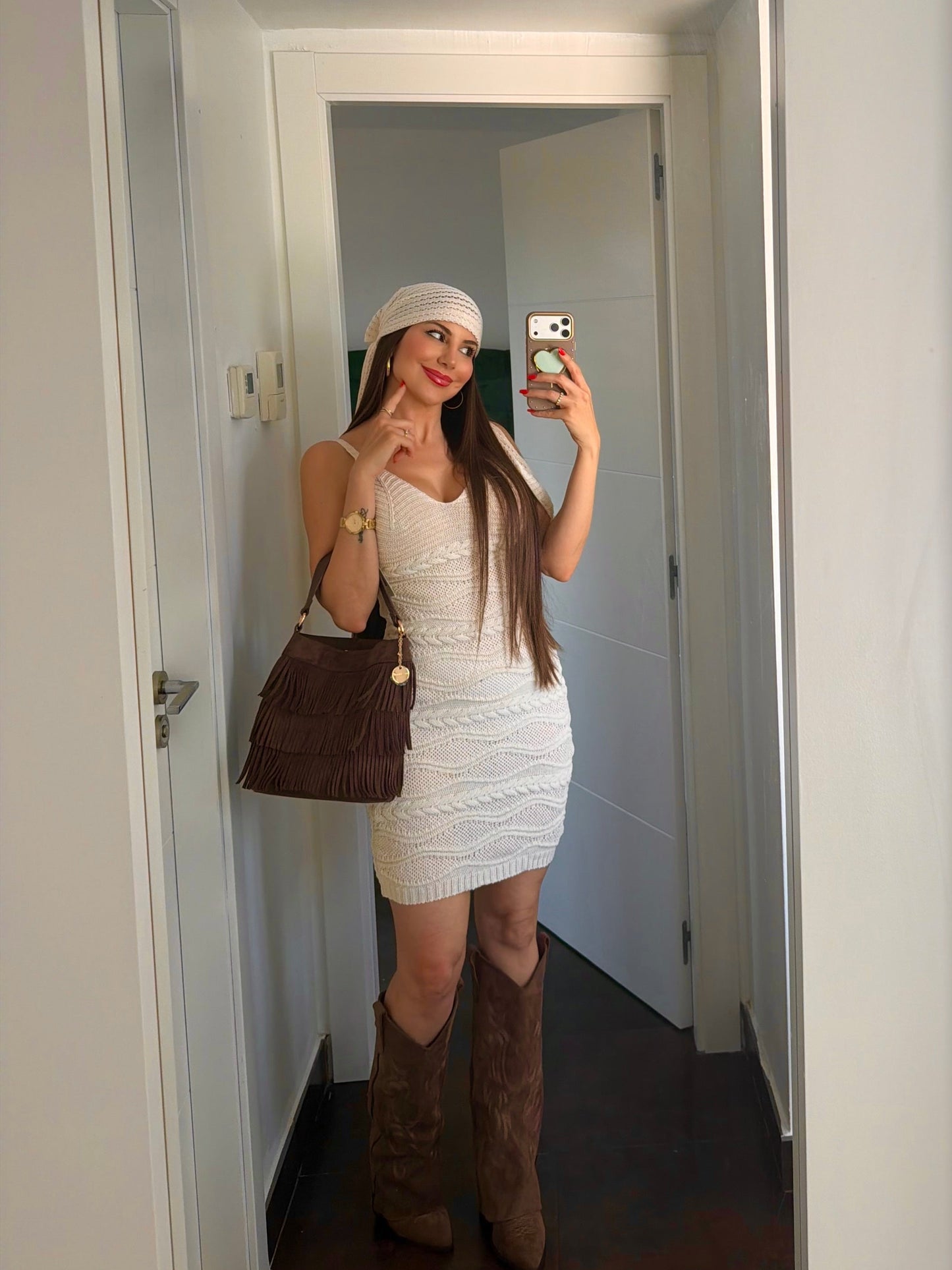 Vestido crochet