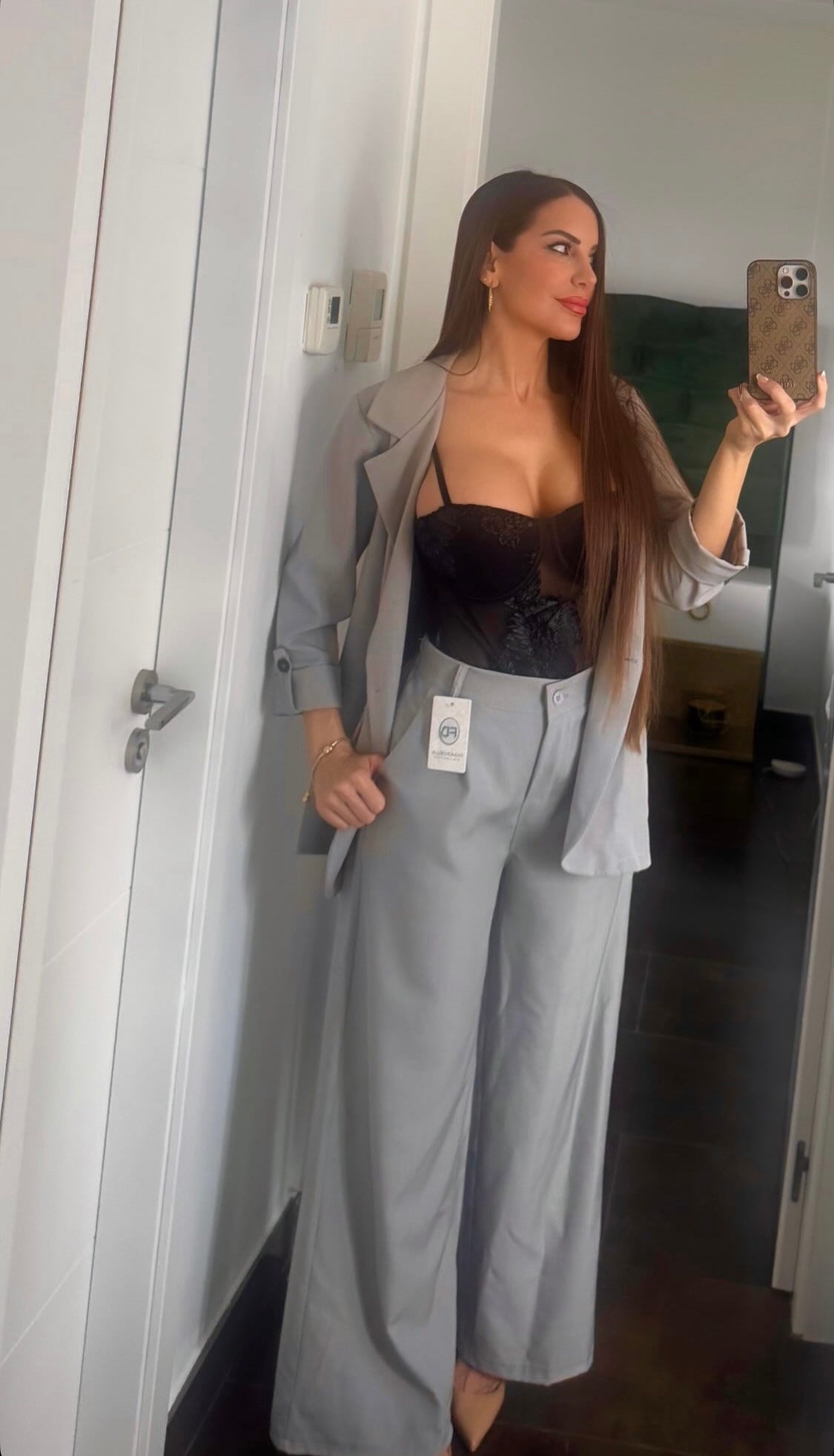 Traje dos piezas