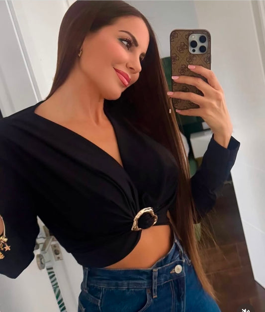 Camiseta hebilla