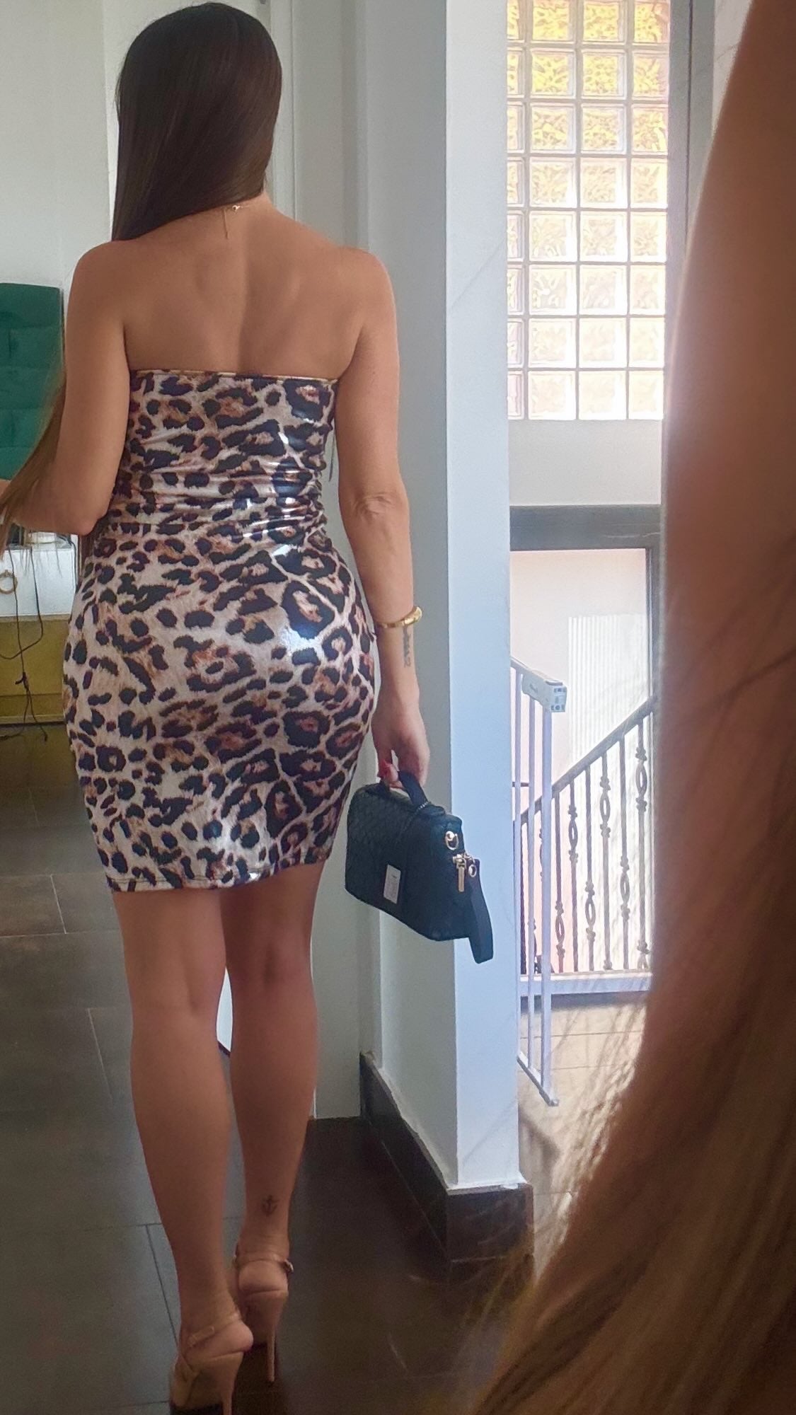 Vestido leopardo