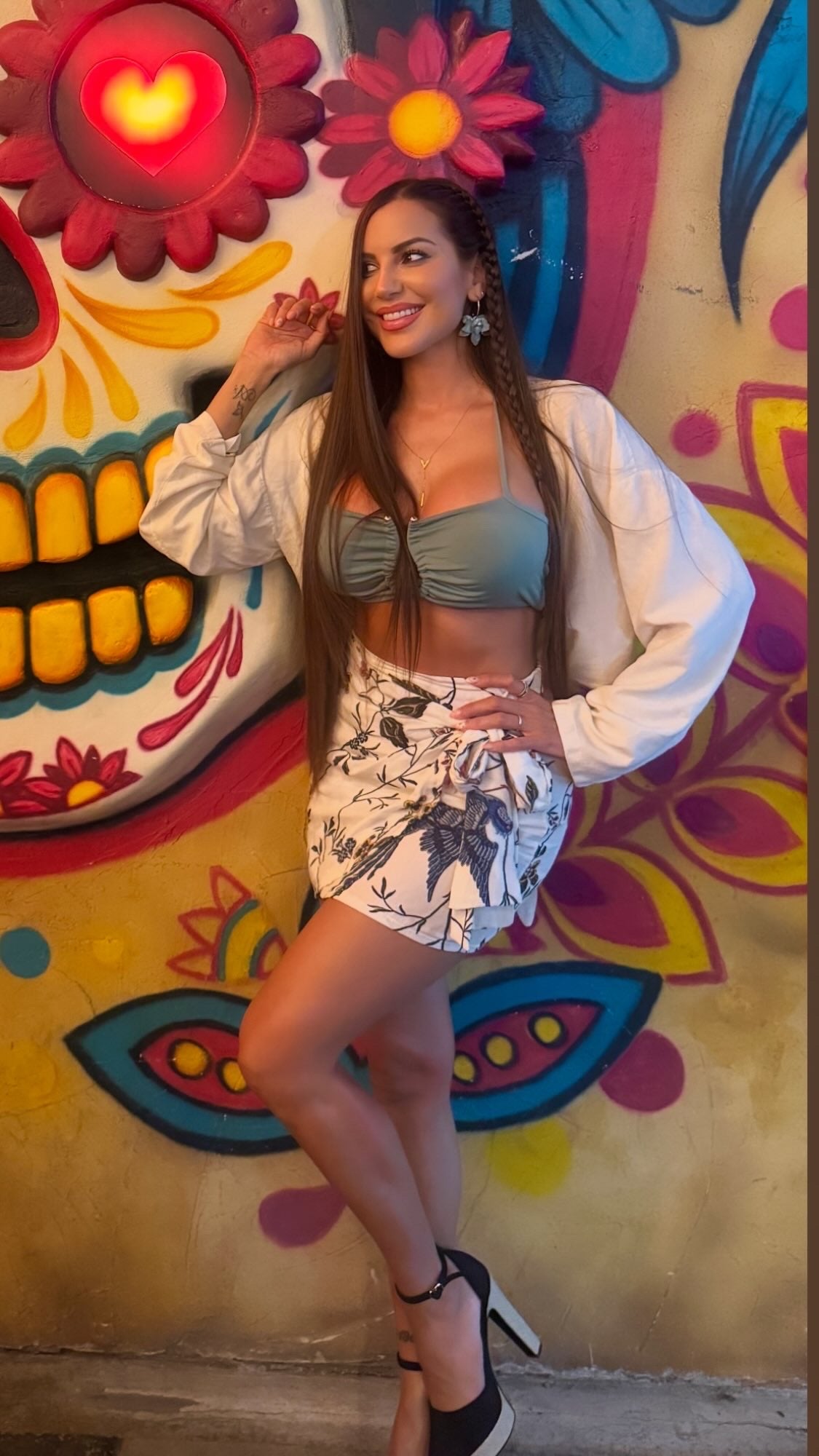 Falda pájaro