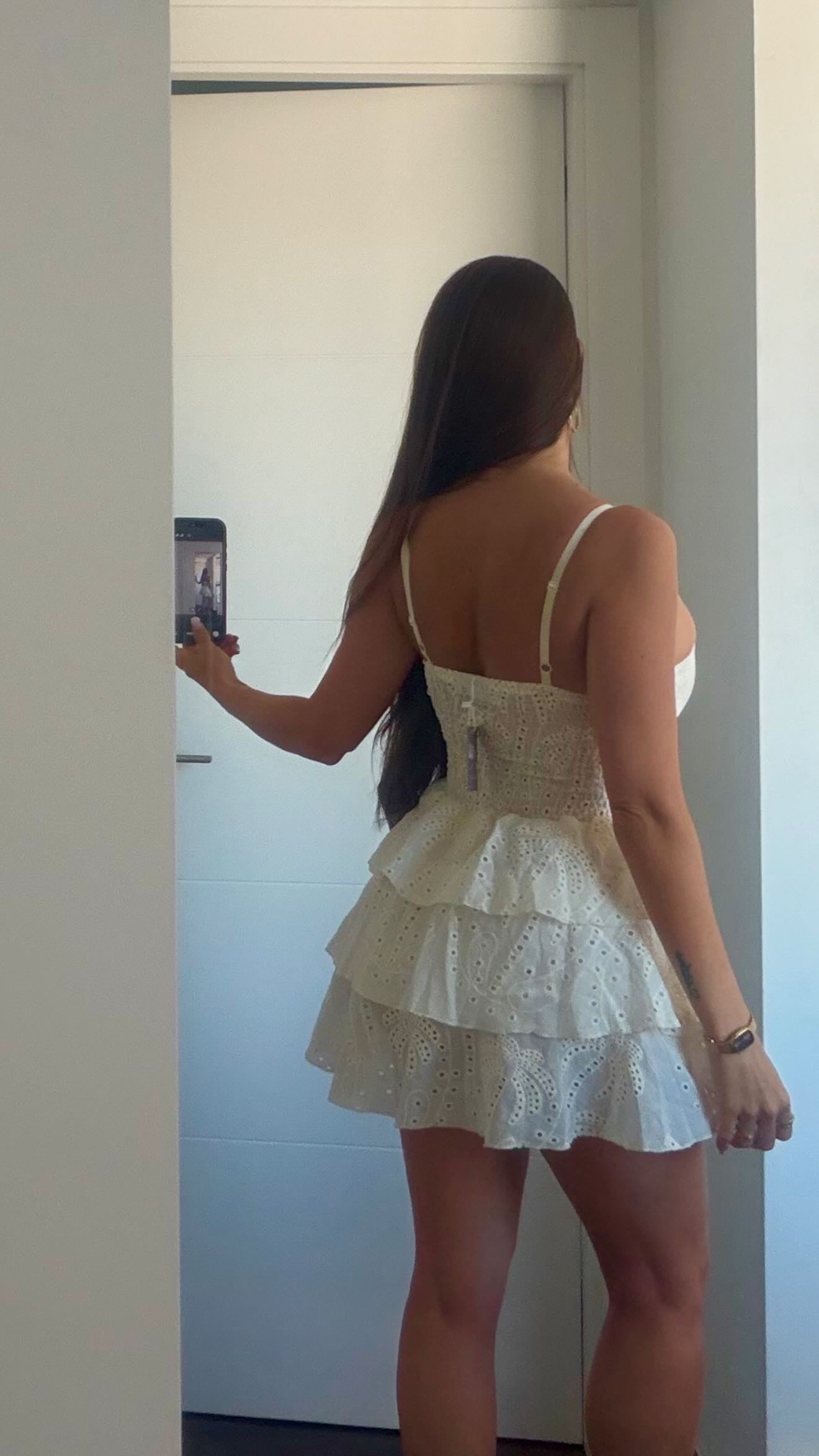 Vestido bordado estrella