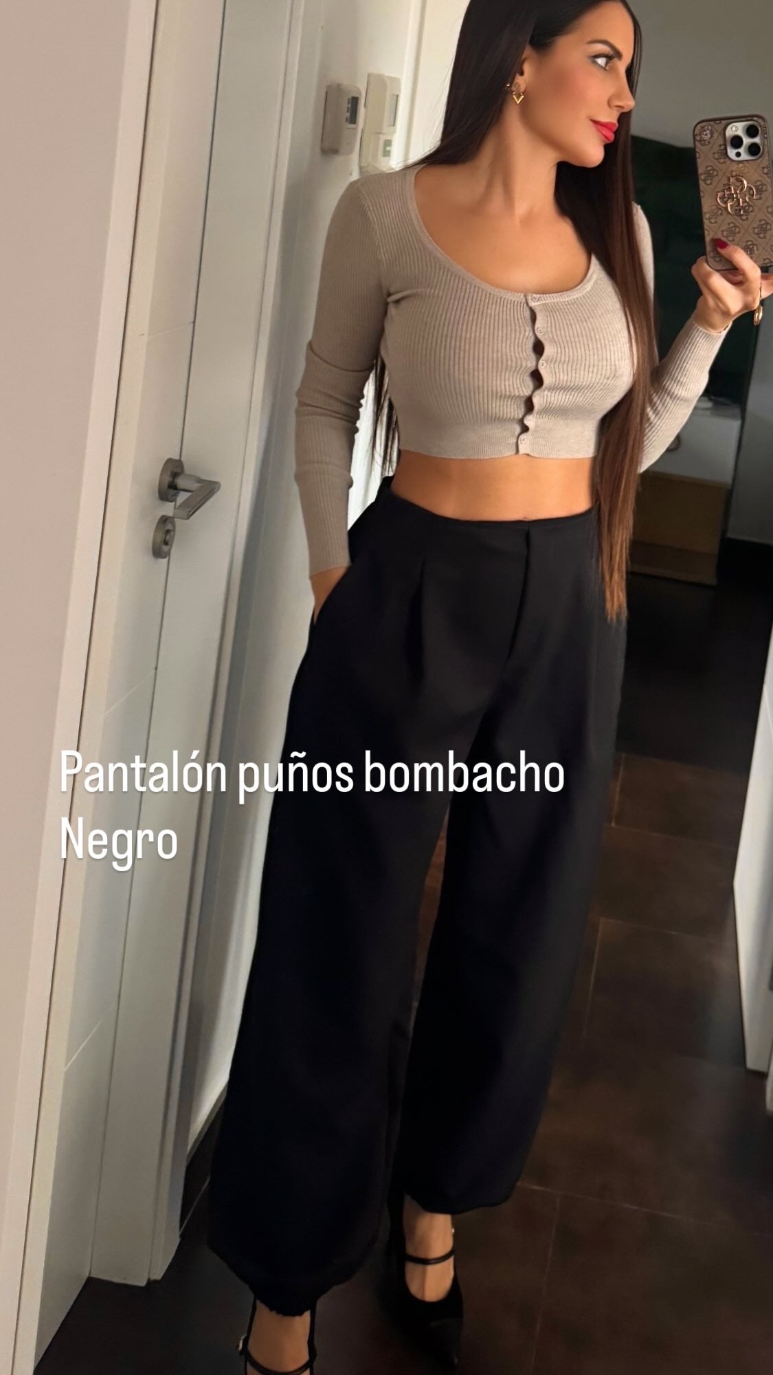 Pantalón puño bombacho