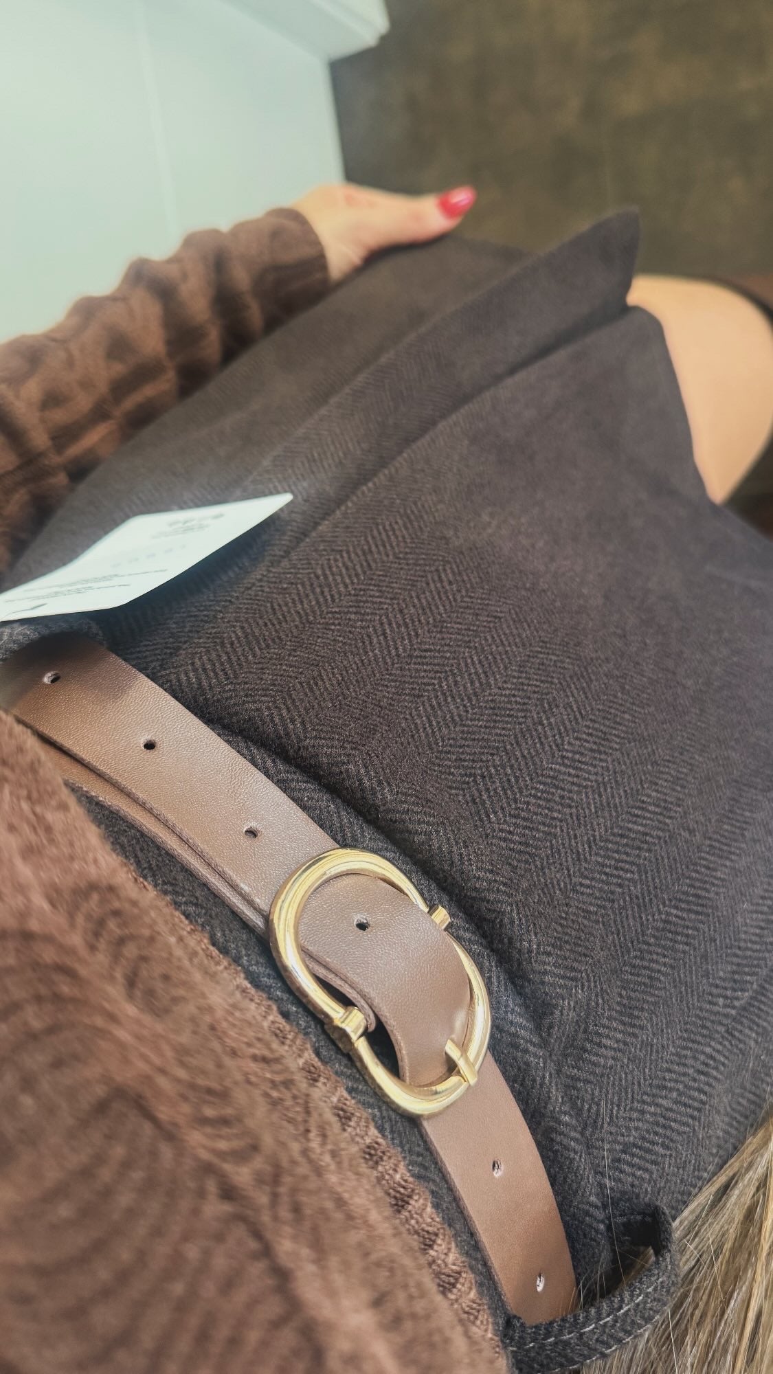 Falda pantlon cinturon