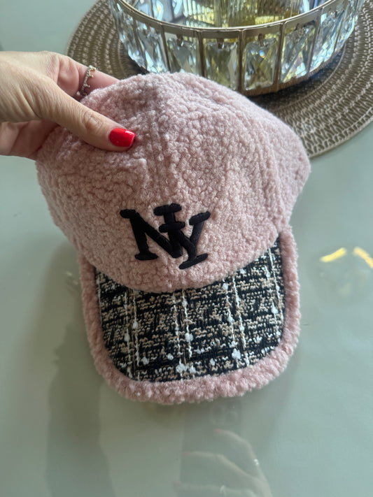 Gorra NY Rosa