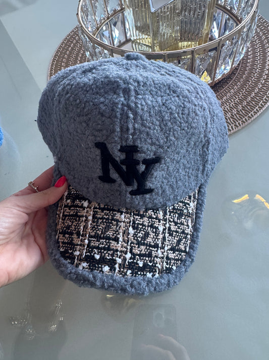 Gorra NY Gris