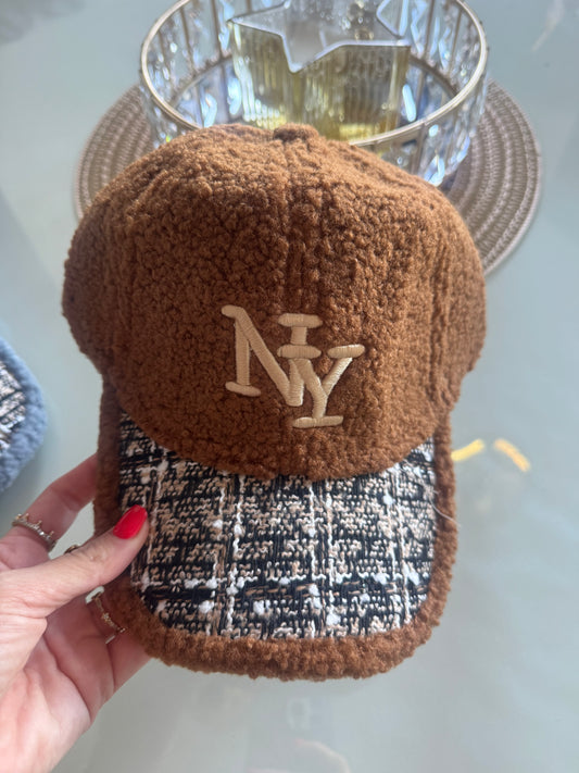 Gorra NY Camel