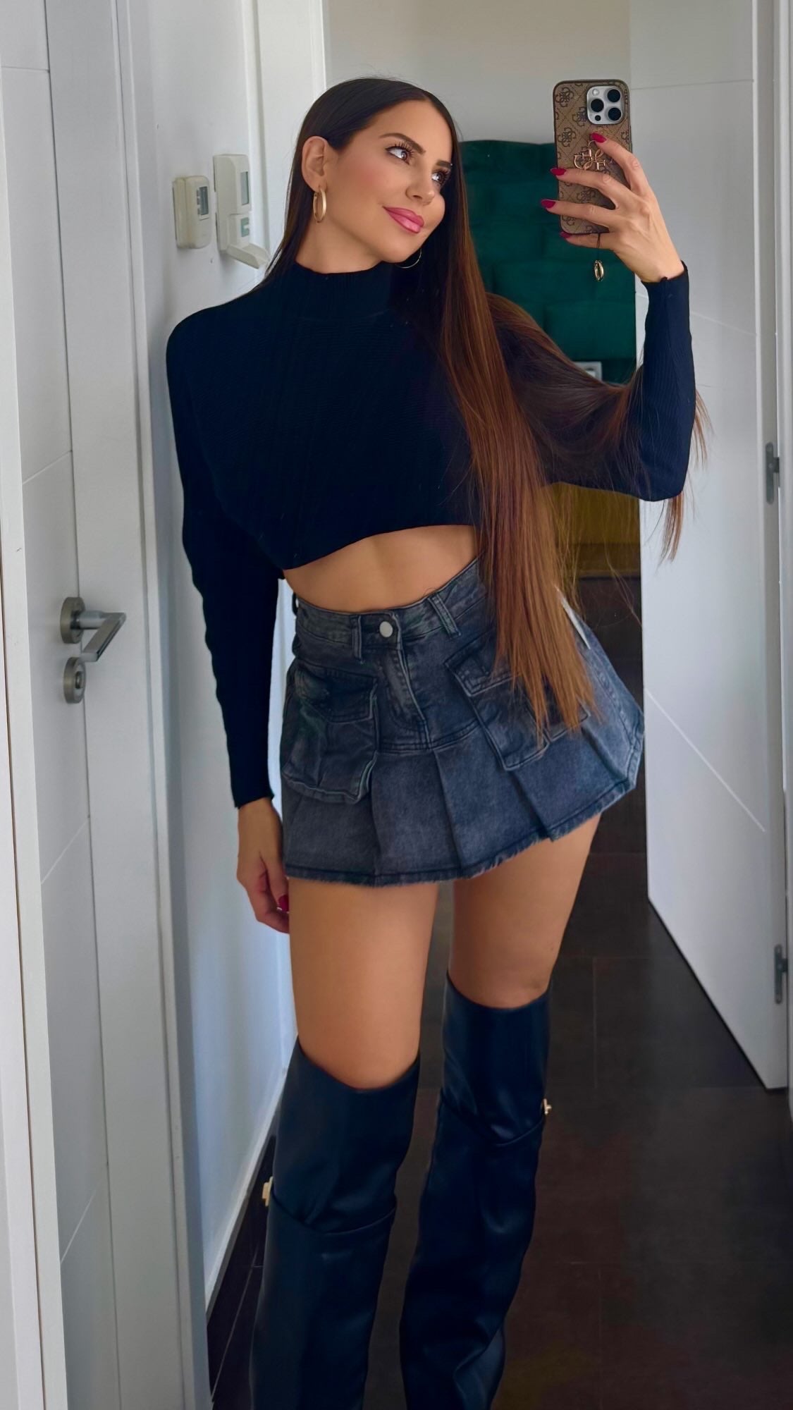 Falda pantalón vaquera