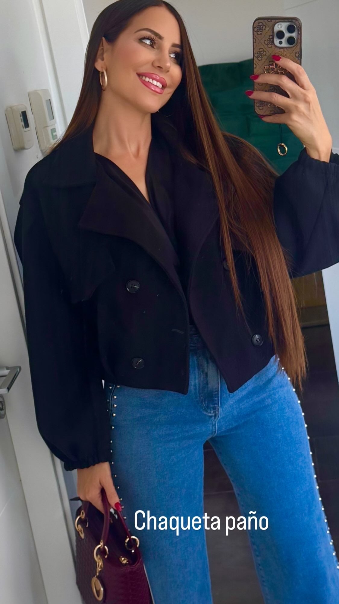 Chaqueta paño