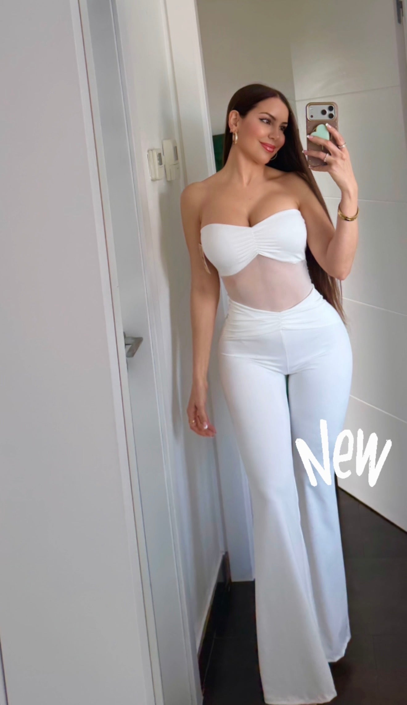 Mono transparente Blanco