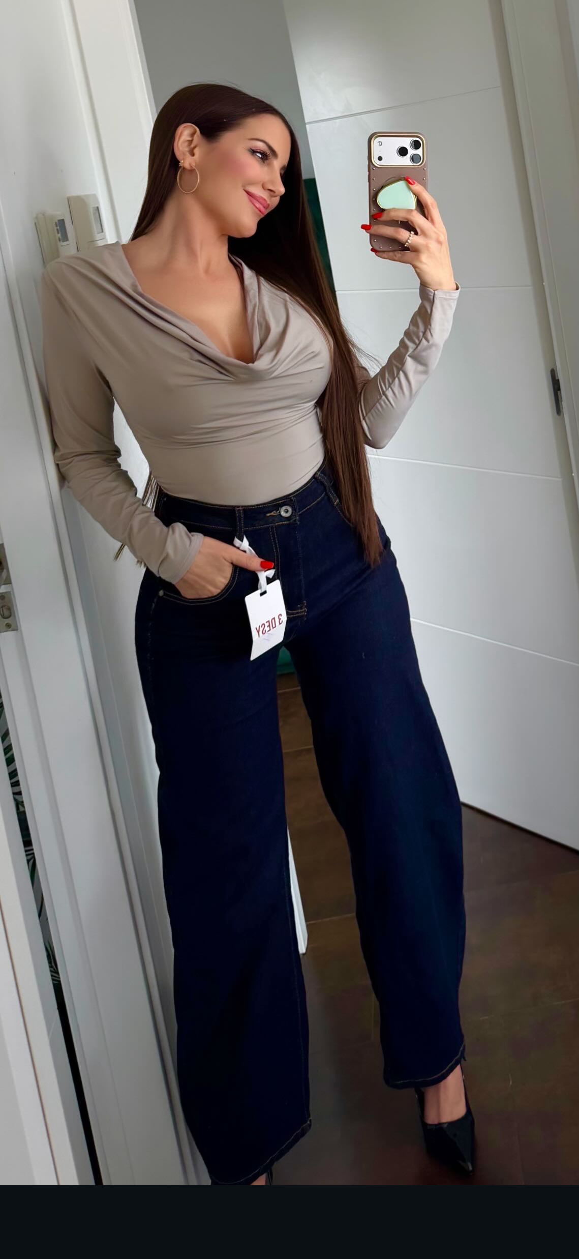 Camiseta casacada