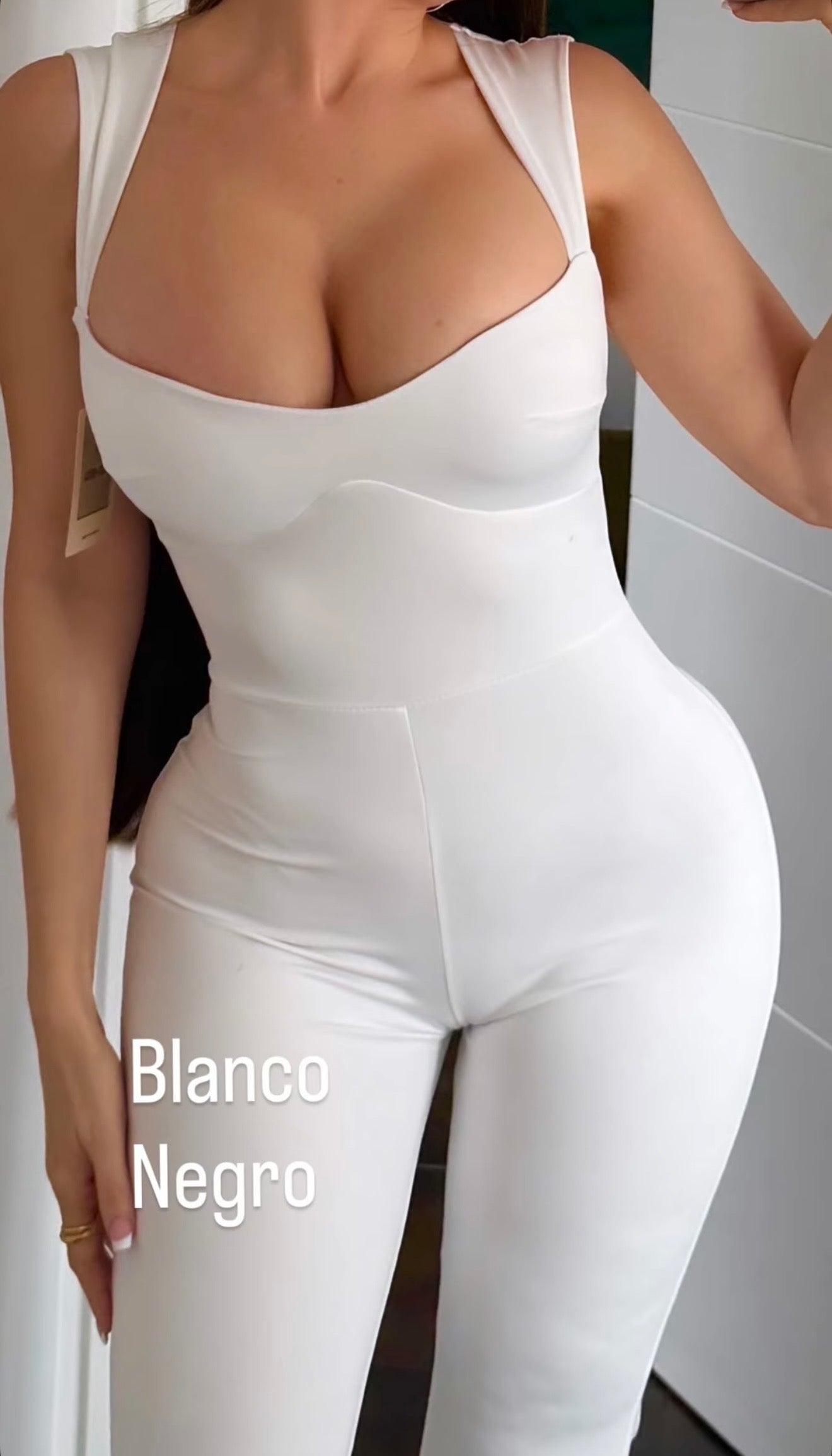 Mono relleno Blanco