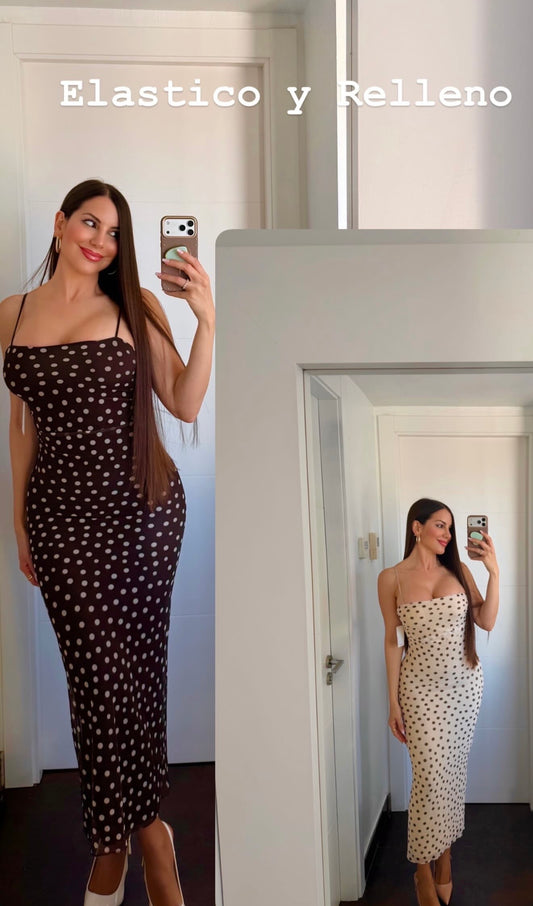 Vestido Lunares