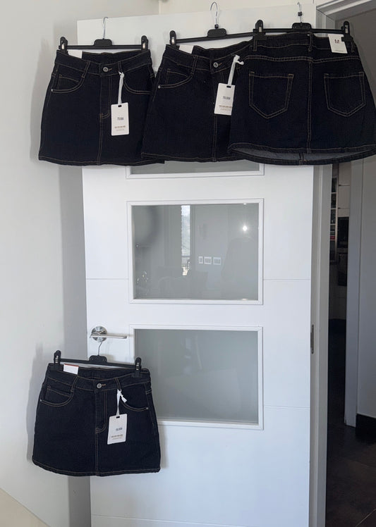 Falda pantalón vaquera