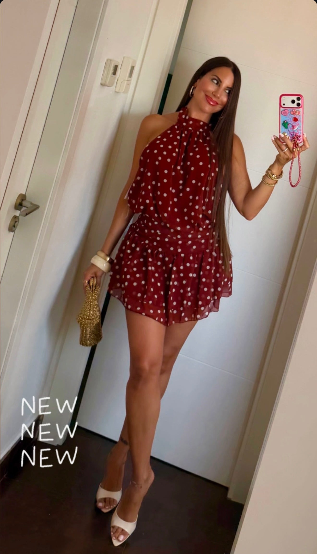 Vestido Mono Lunares