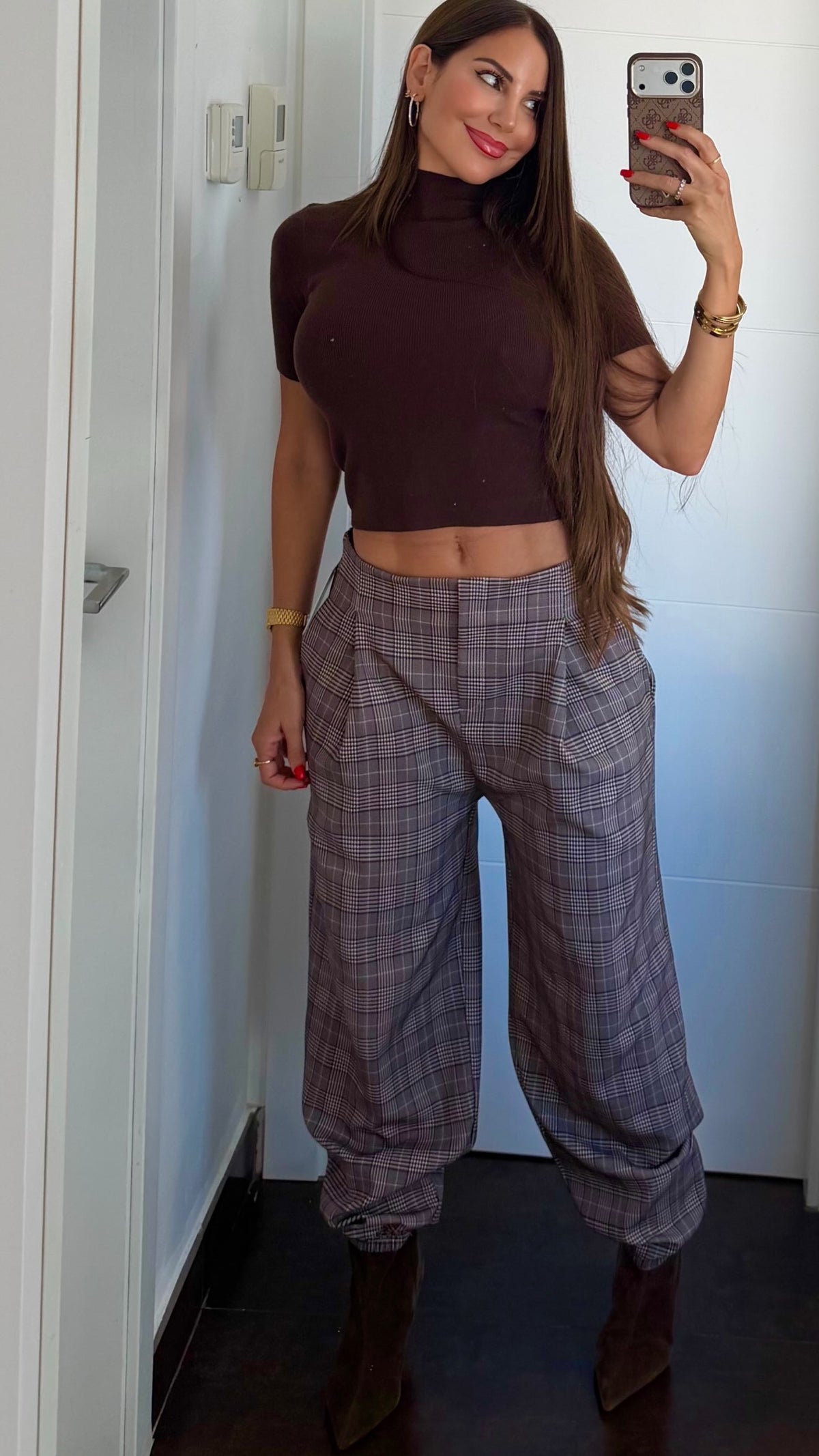 Pantalón cuadros