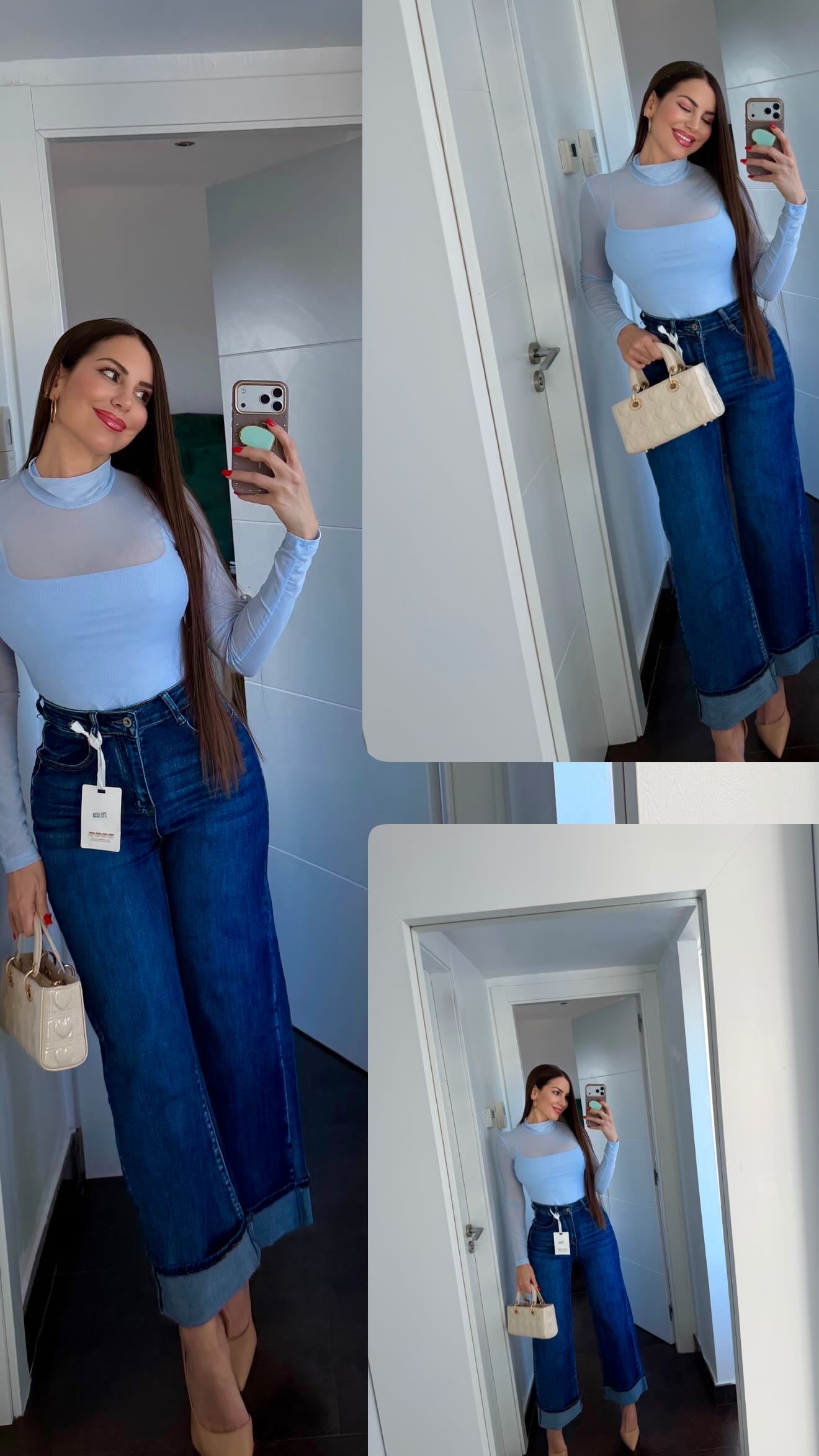 Body transparente azul