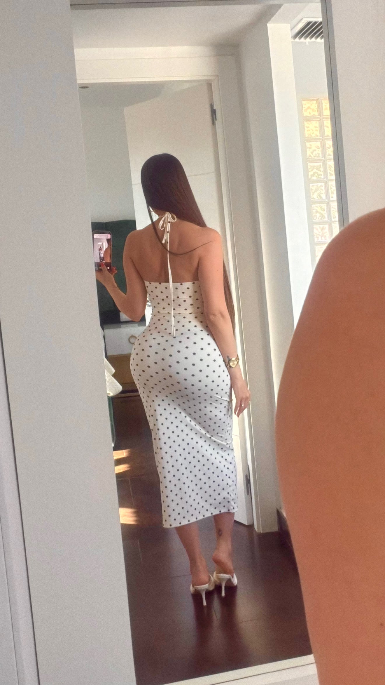 Vestido lunares