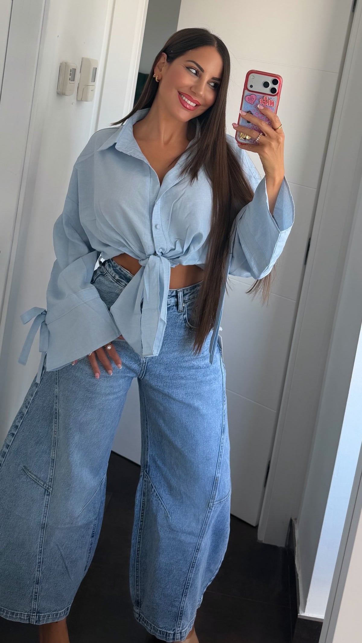 Blusa lazo