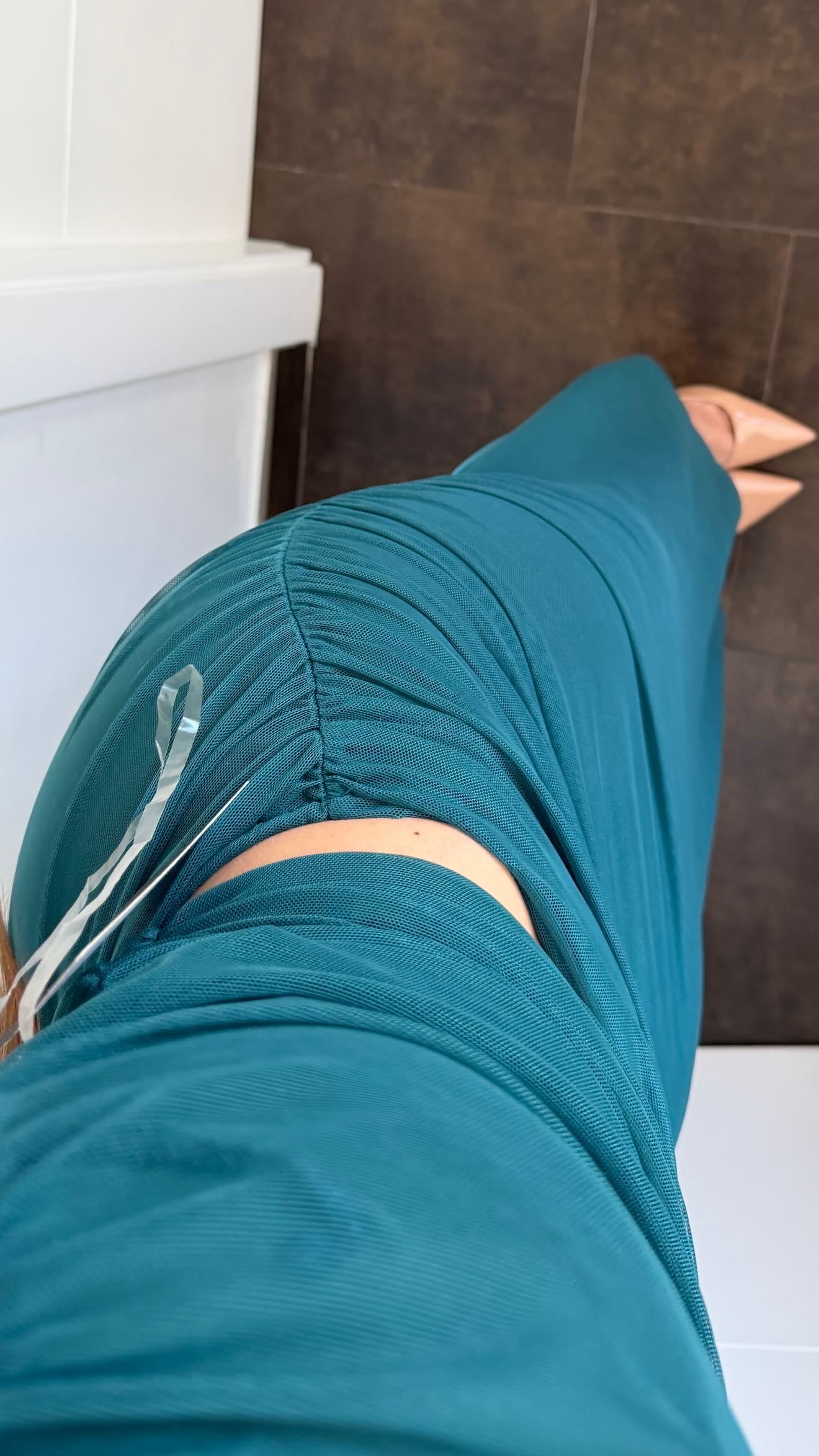 Conjunto Yasmine turquesa
