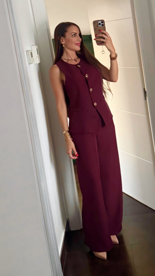Traje chaleco