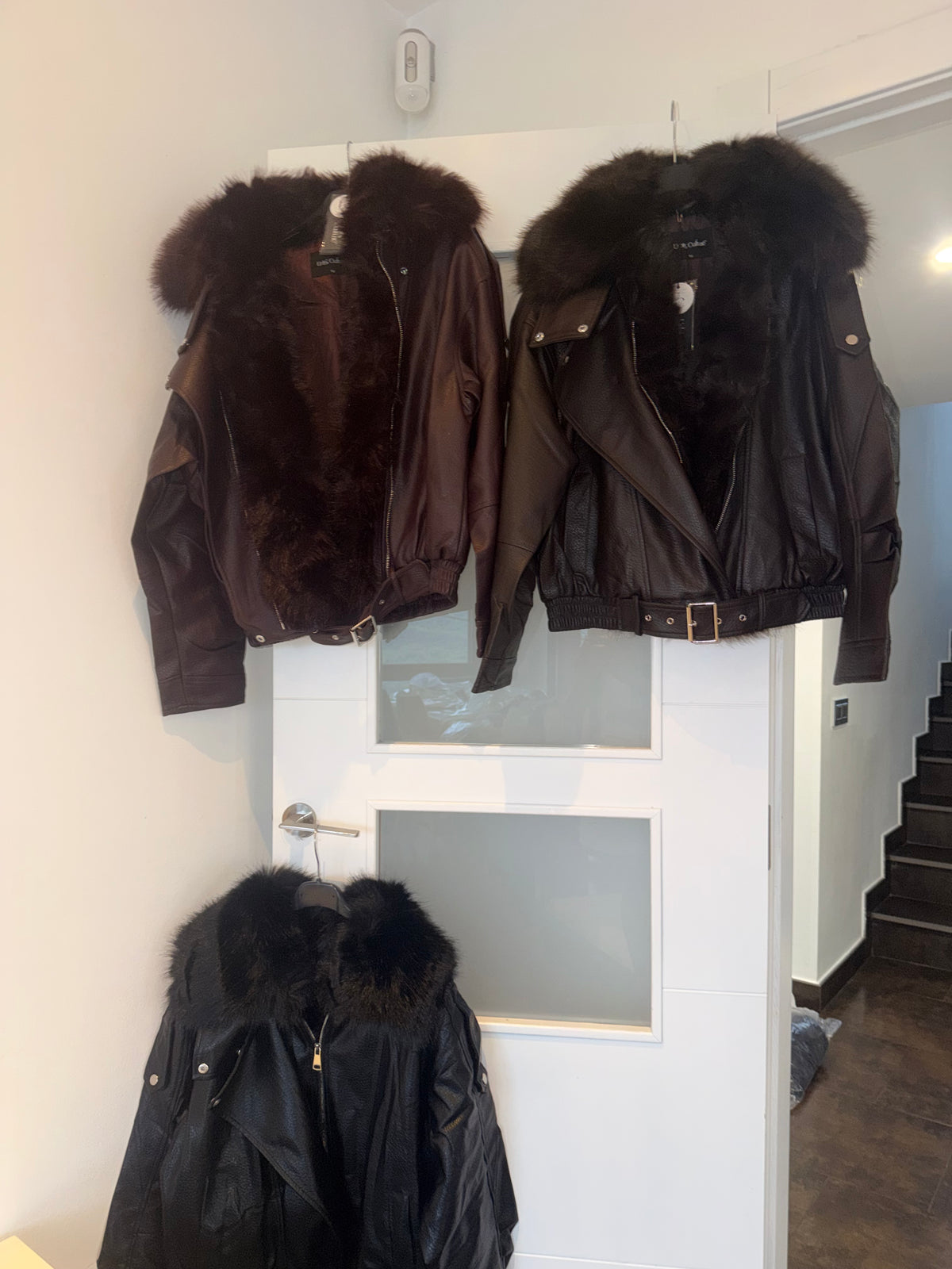 Chaqueta pelo polipiel