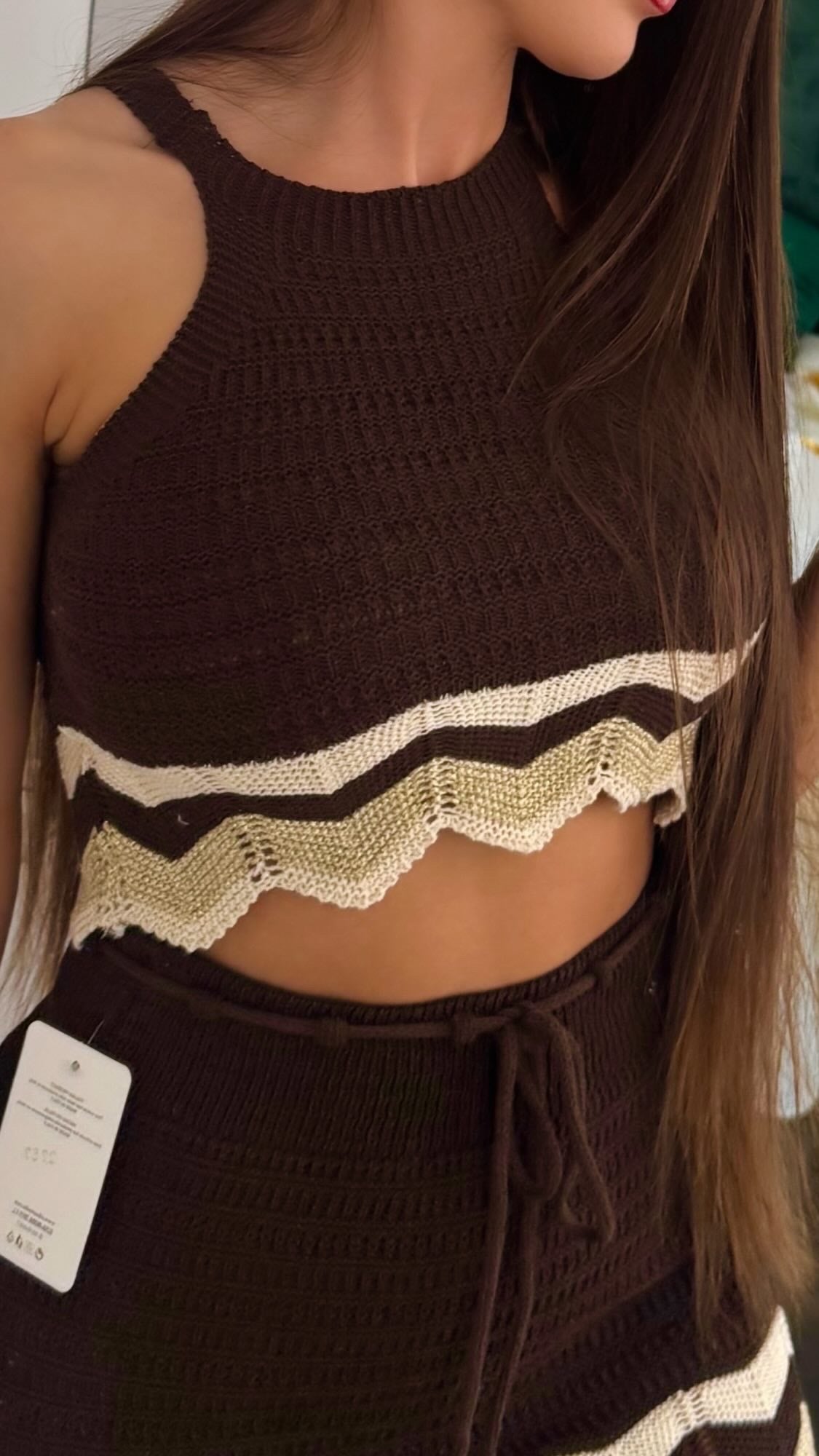 Conjunto chocolate