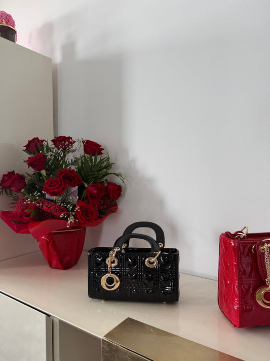 Bolso Negro Dior alargado