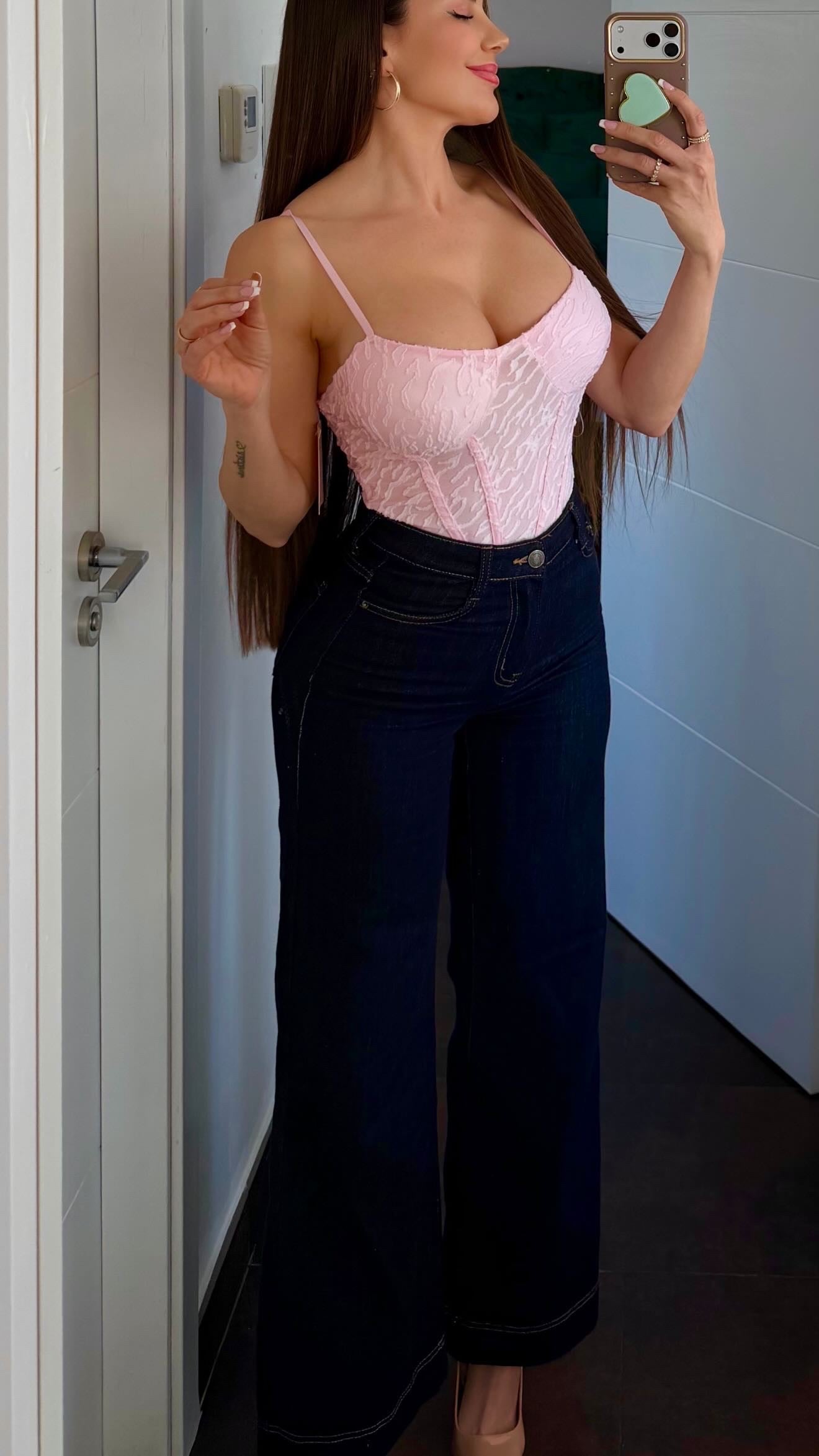 Body tigre Rosa