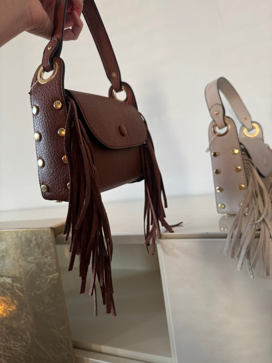 Bolso flecos